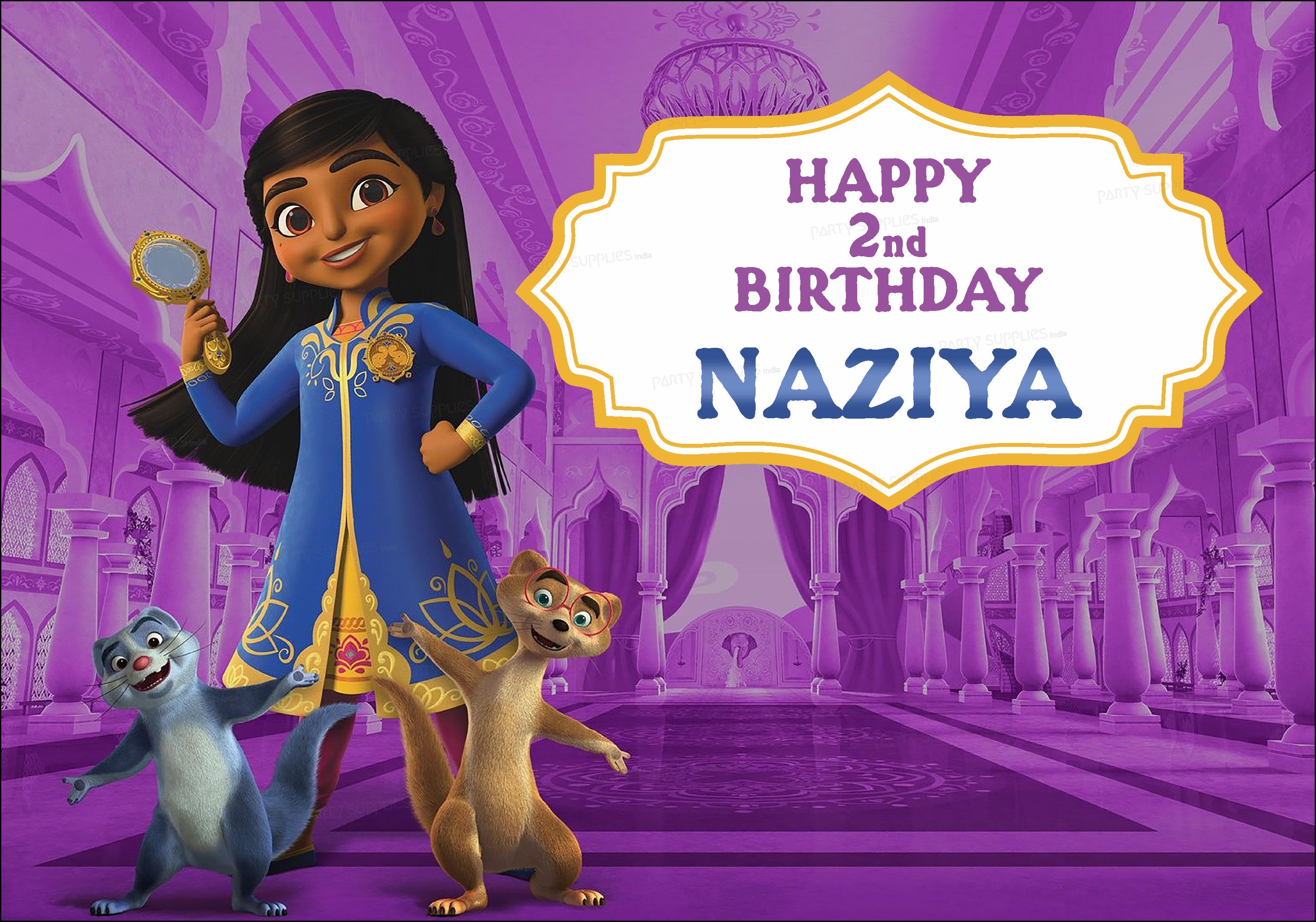 Mira Royal detective Theme Customized Backdrop