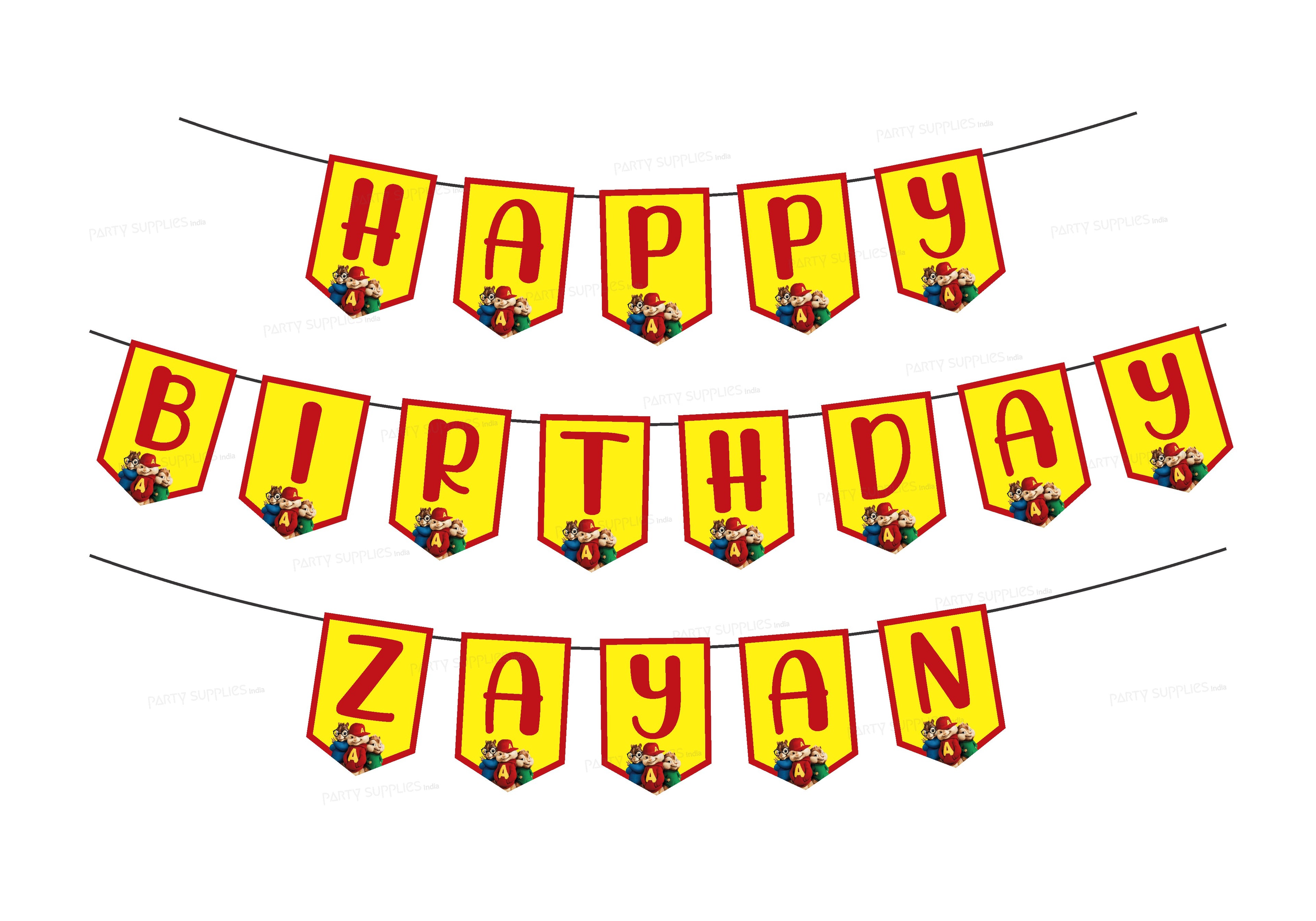 Alvin and Chipmunks Theme Hanging