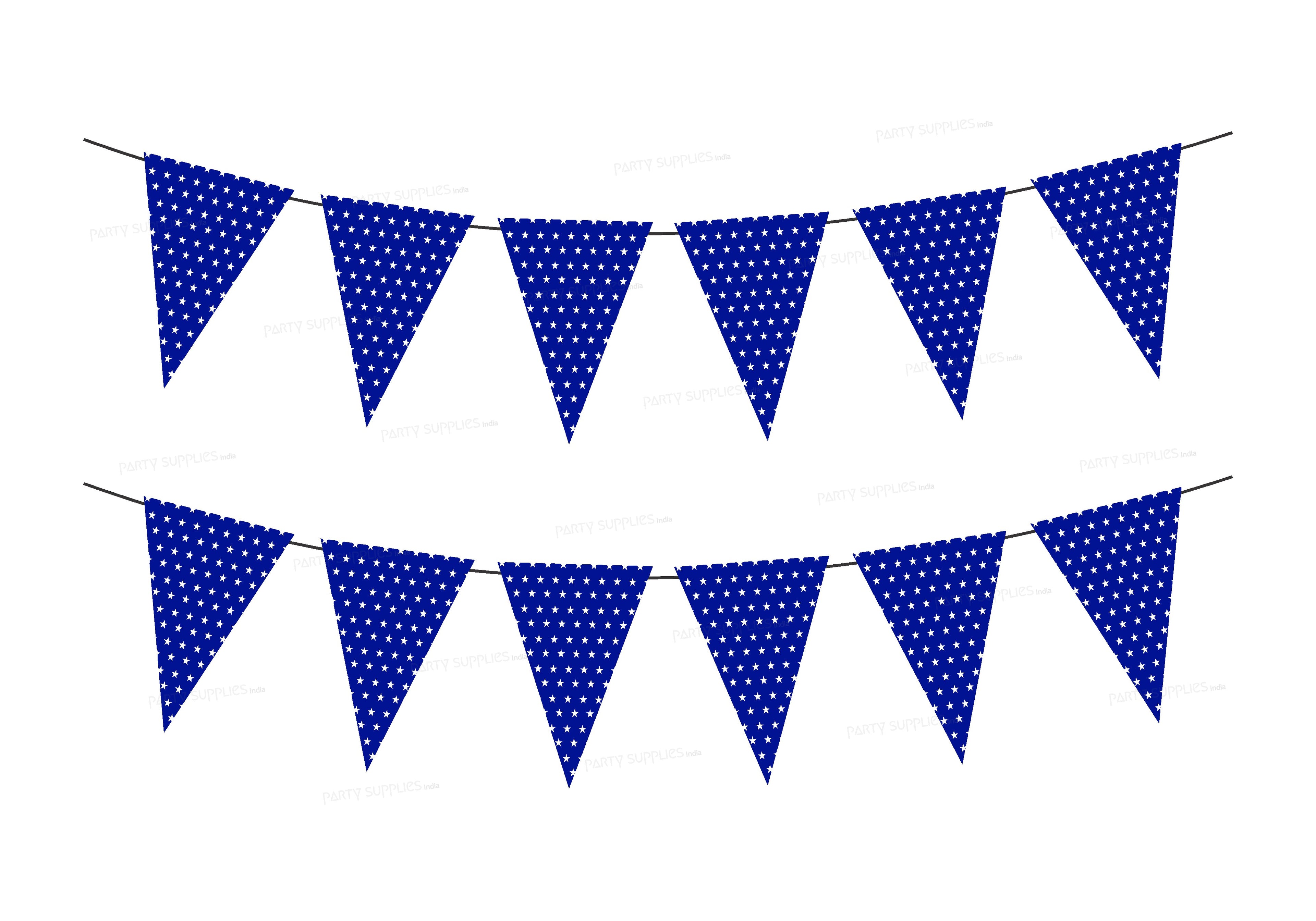 Twinkle Twinkle Little Star Boy Theme Flag Bunting