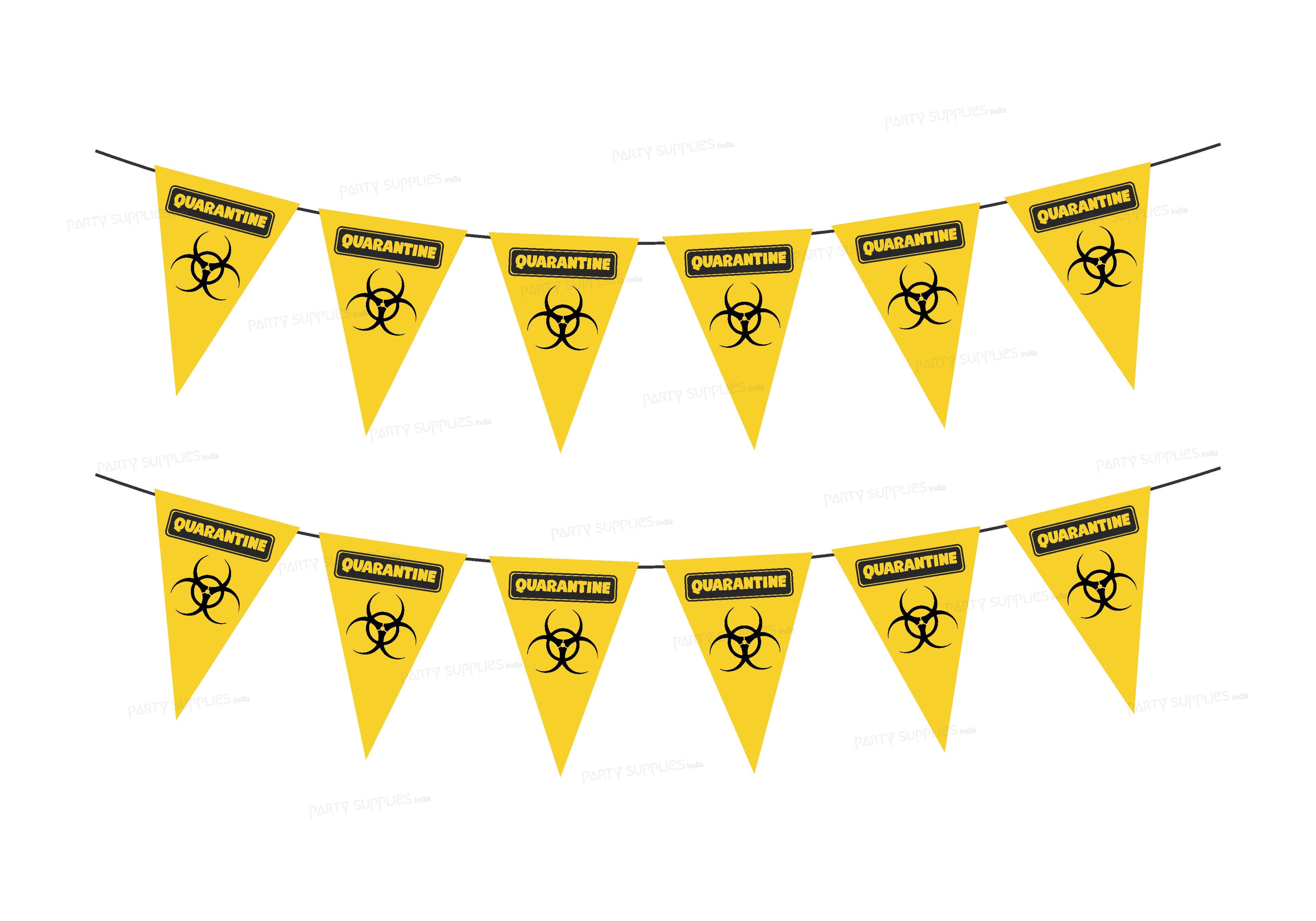 Quarantine Theme Flag Bunting