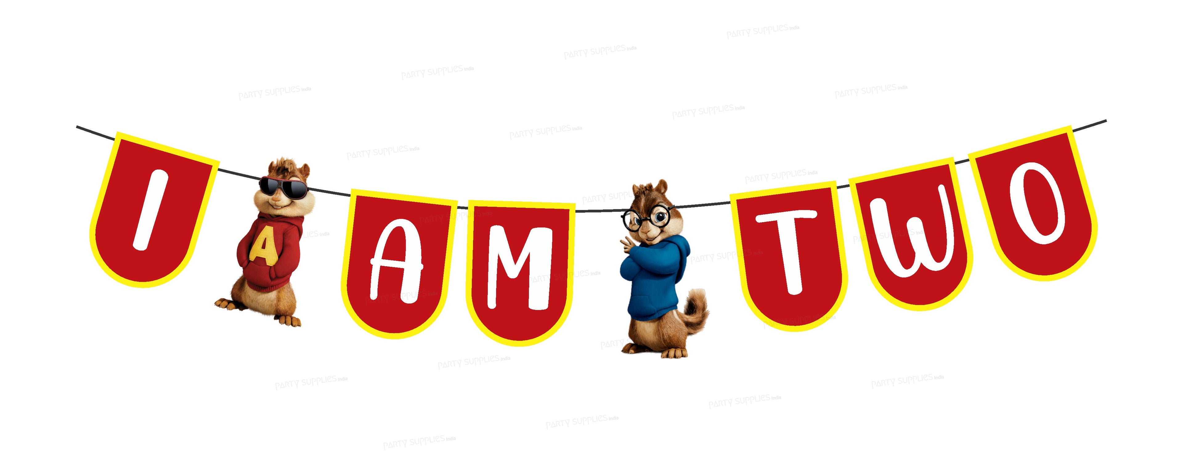 Alvin and Chipmunks Theme Baby Age Hanging