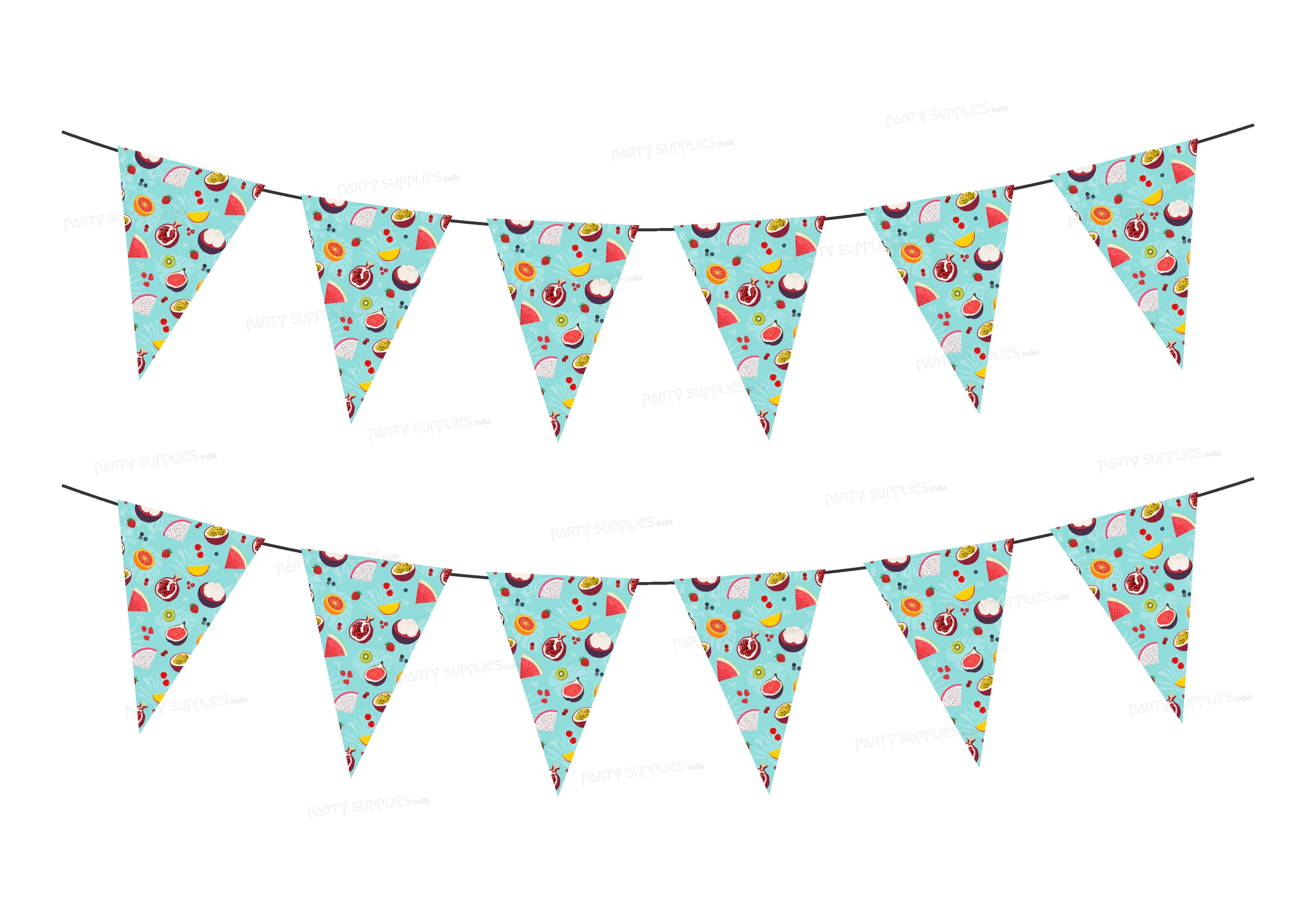 Fruits Theme Flag Bunting