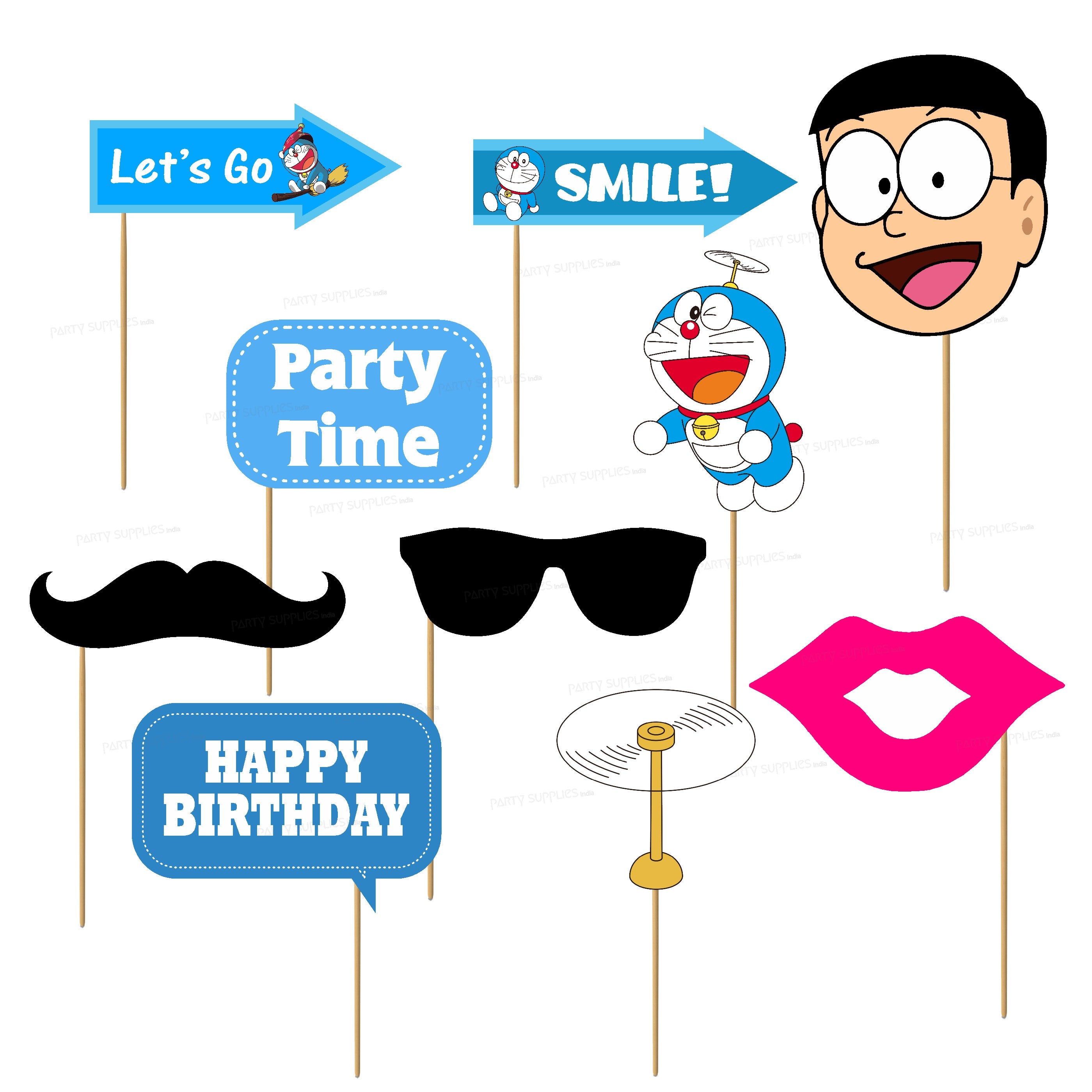 Doraemon Theme Props