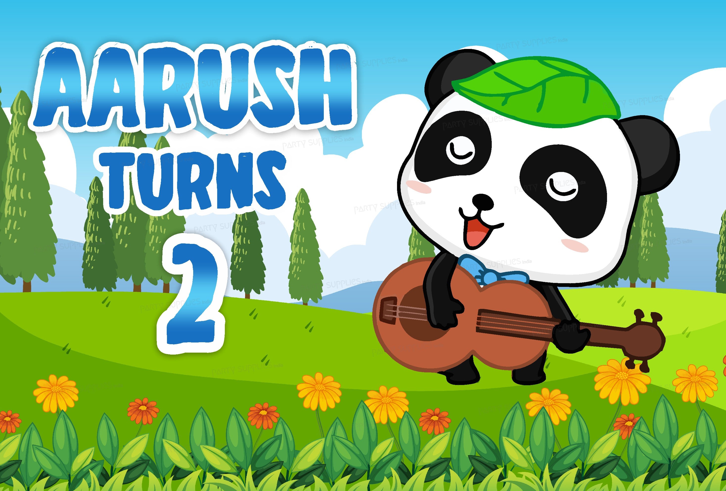 Baby Bus Theme Personalized Backdrop