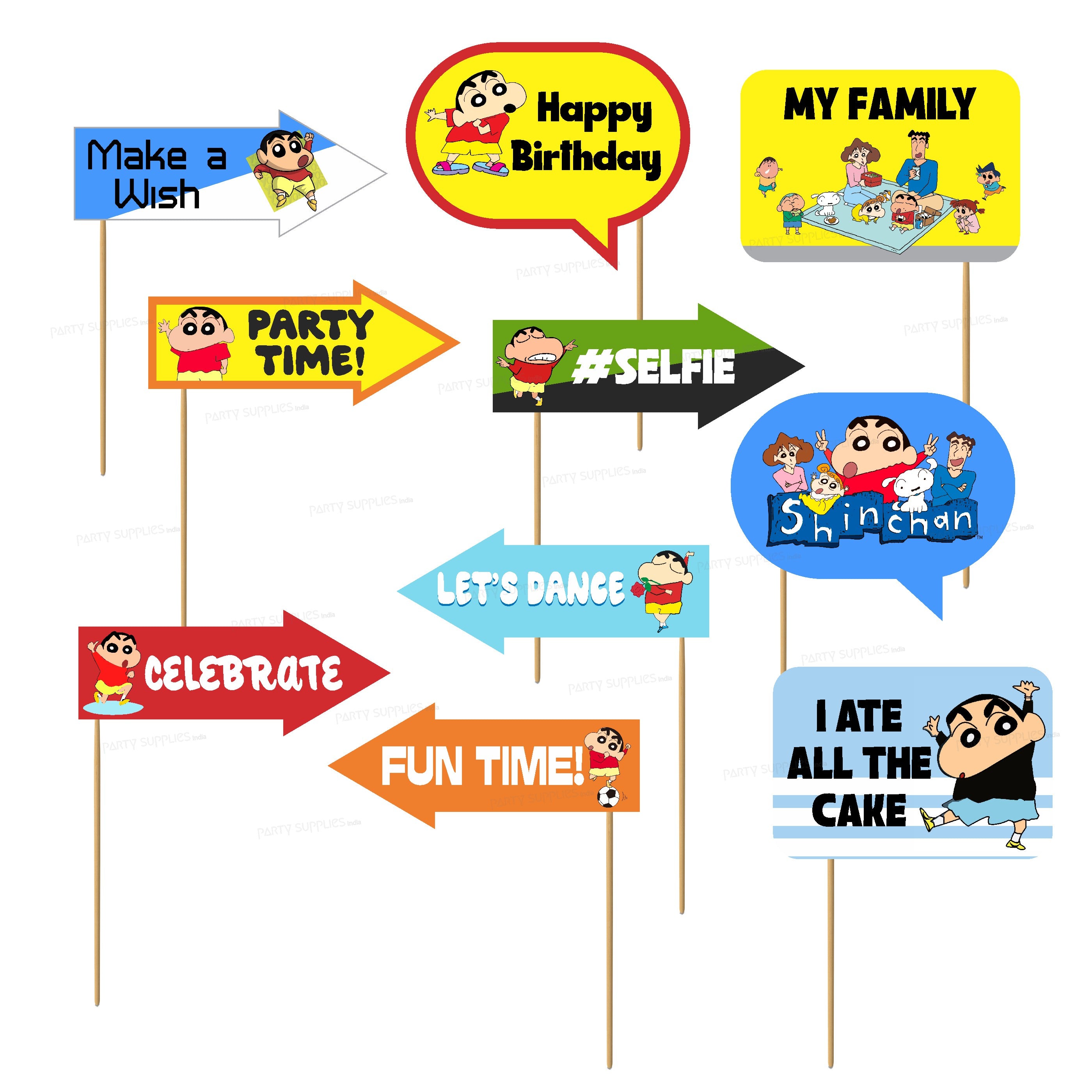 Shinchan Theme Props