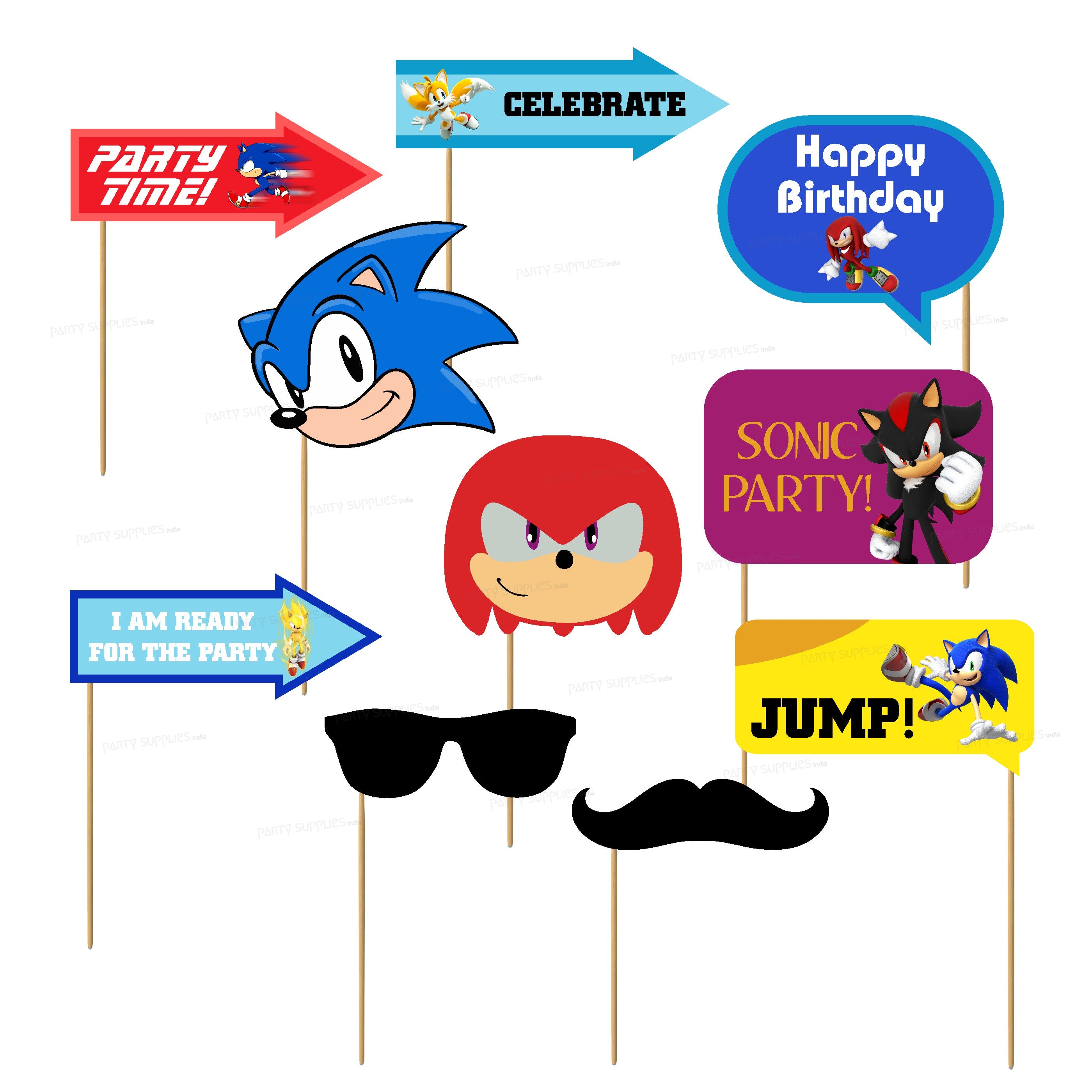 Sonic the Hedgehog Theme Props