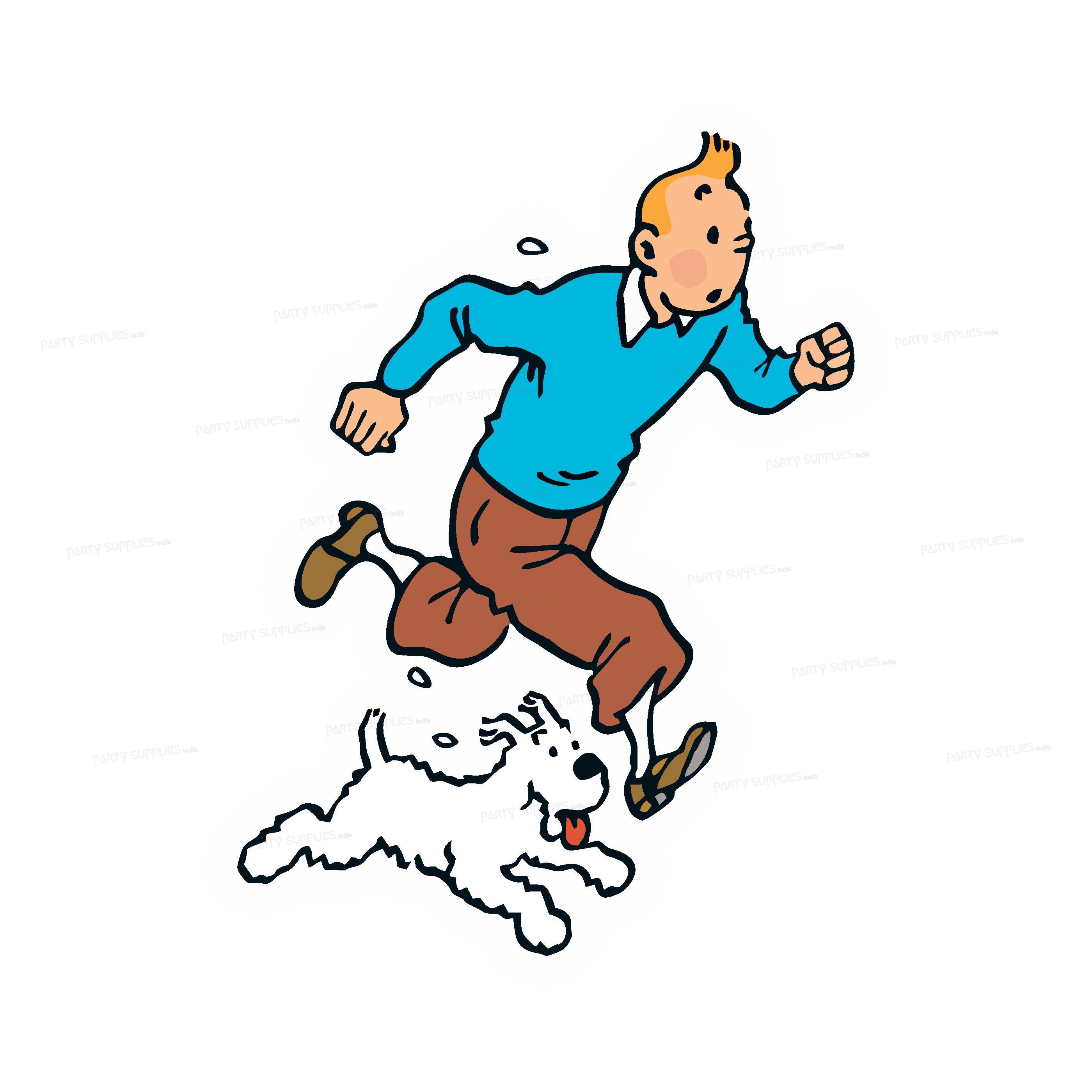 Tintin Theme Cutout TIN-09