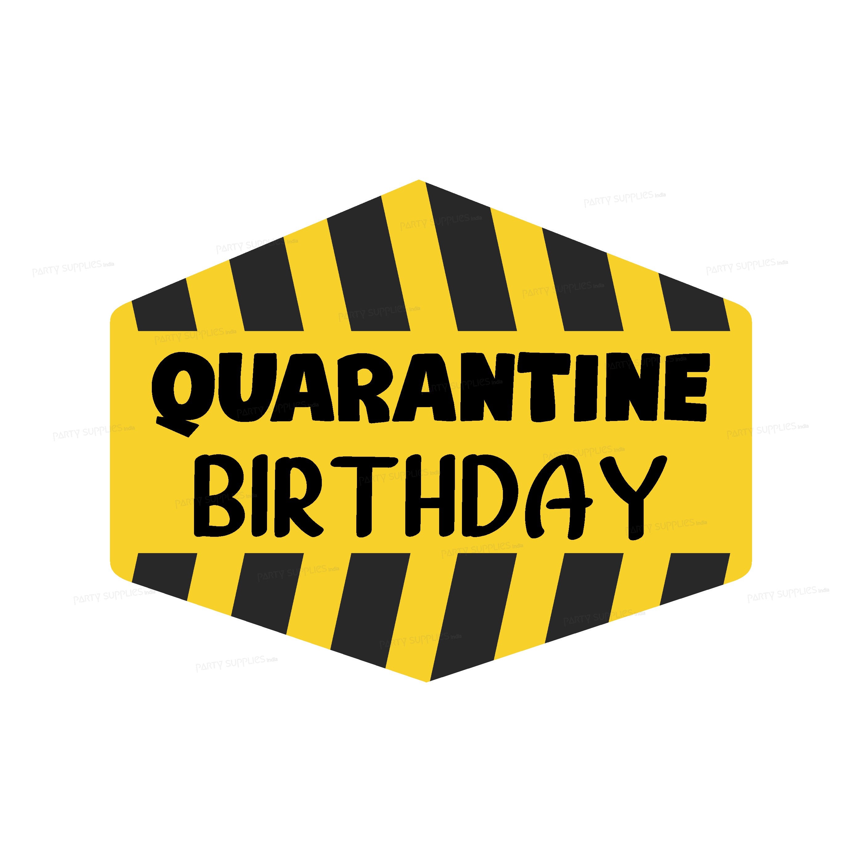 Quarantine Theme Cutout - 10