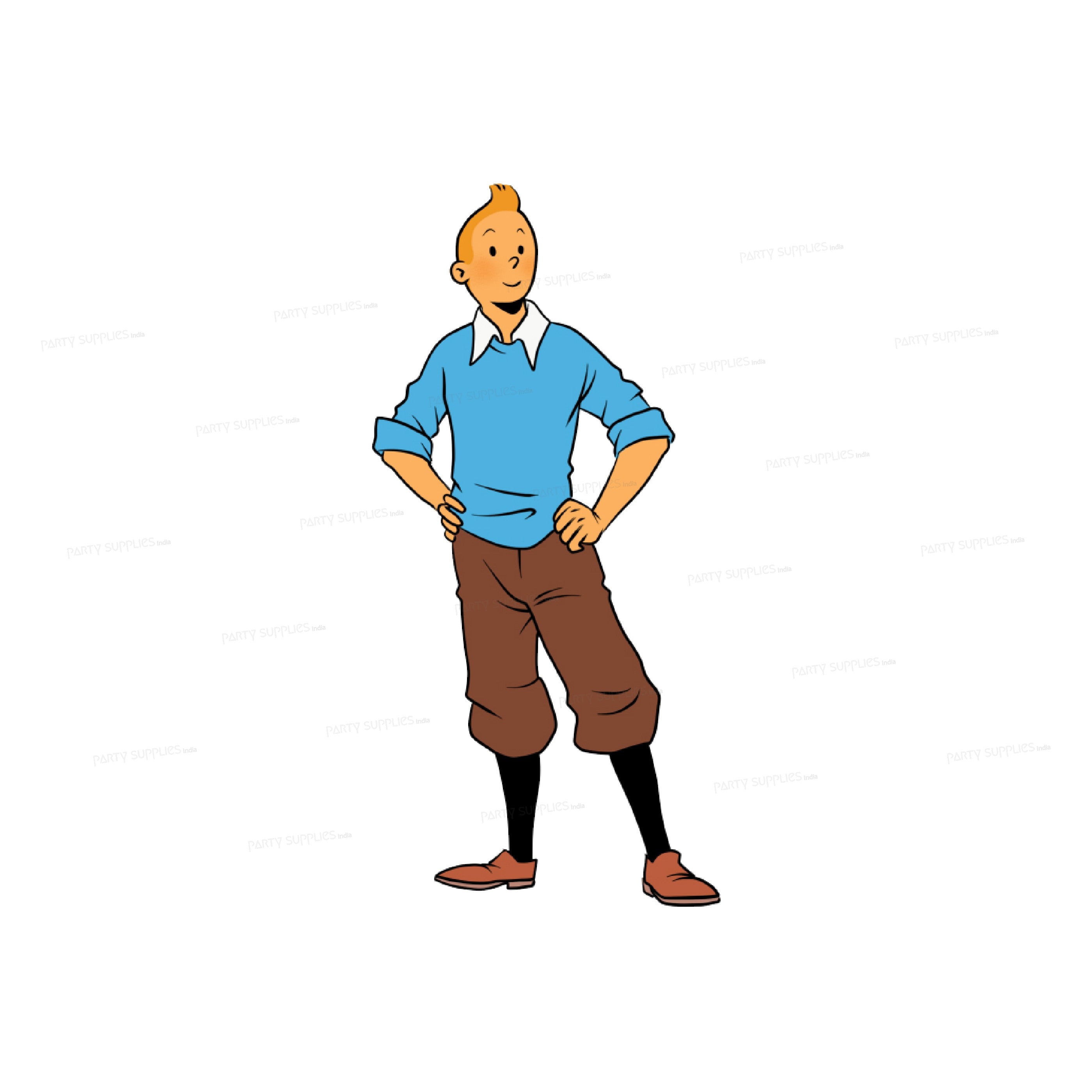 Tintin Theme Cutout TIN-14