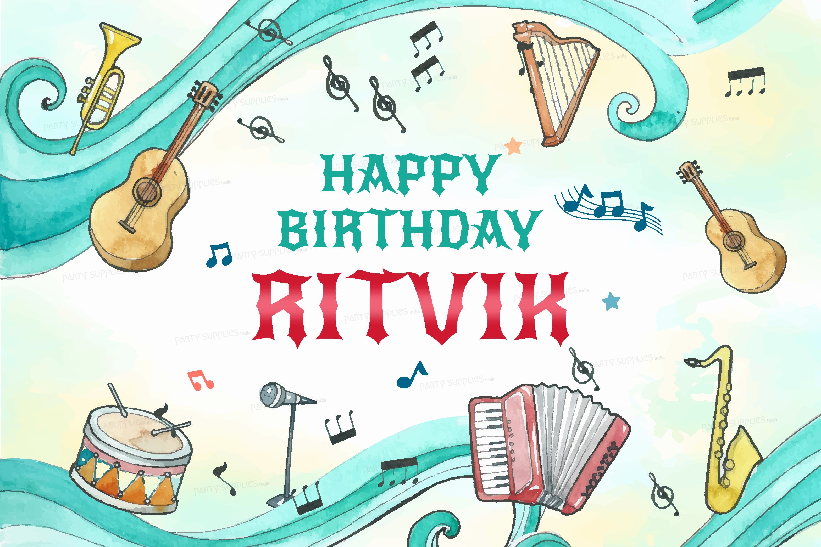 Music Theme Premier Backdrop