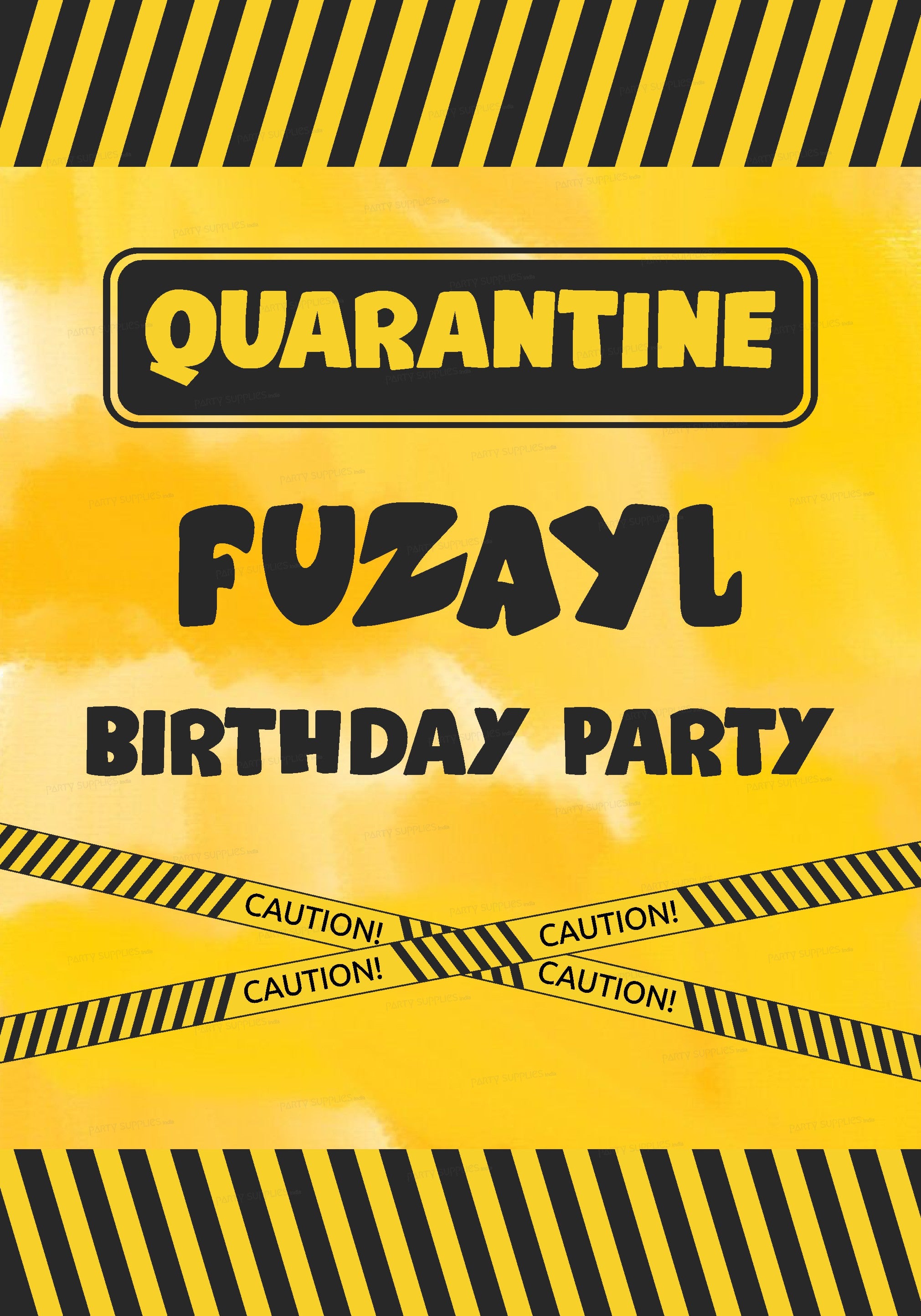 Quarantine Theme Welcome Board