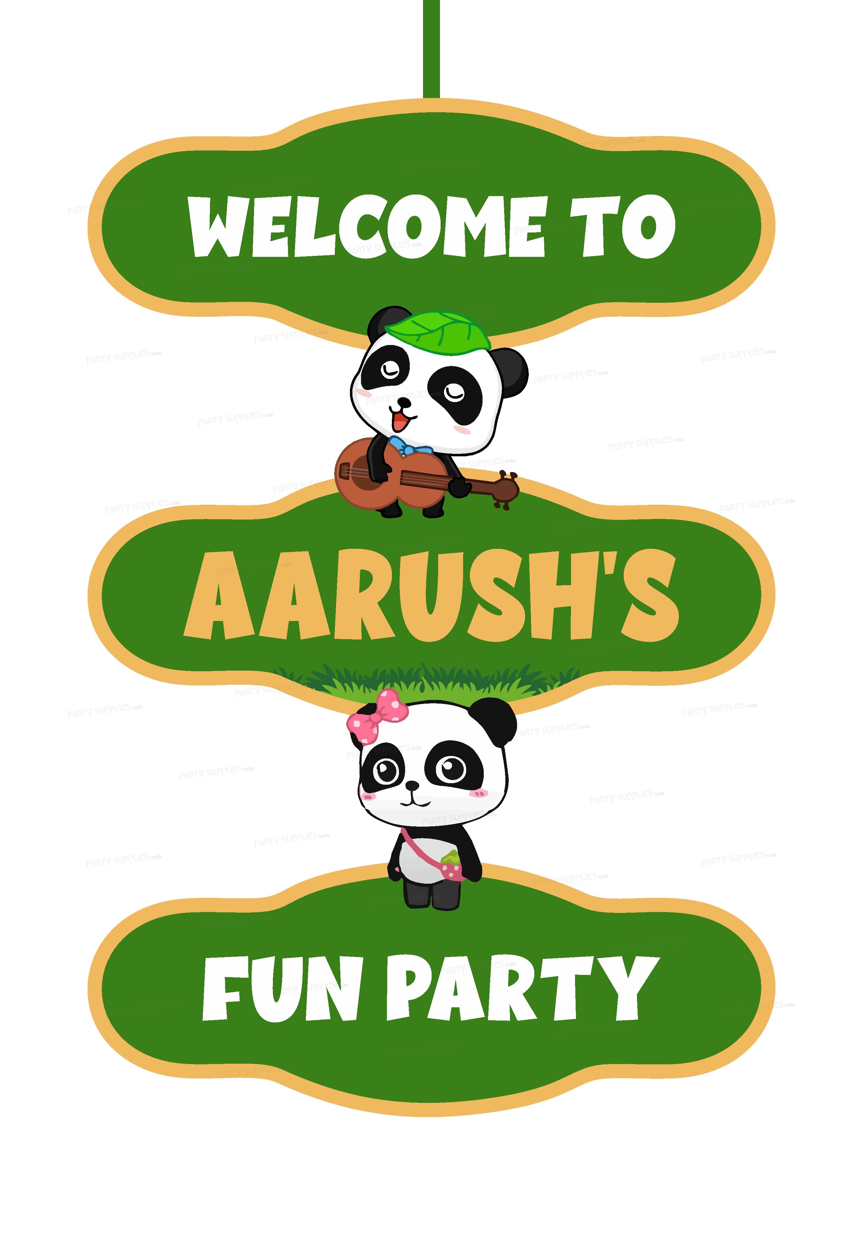 Baby Bus Theme Door Poster