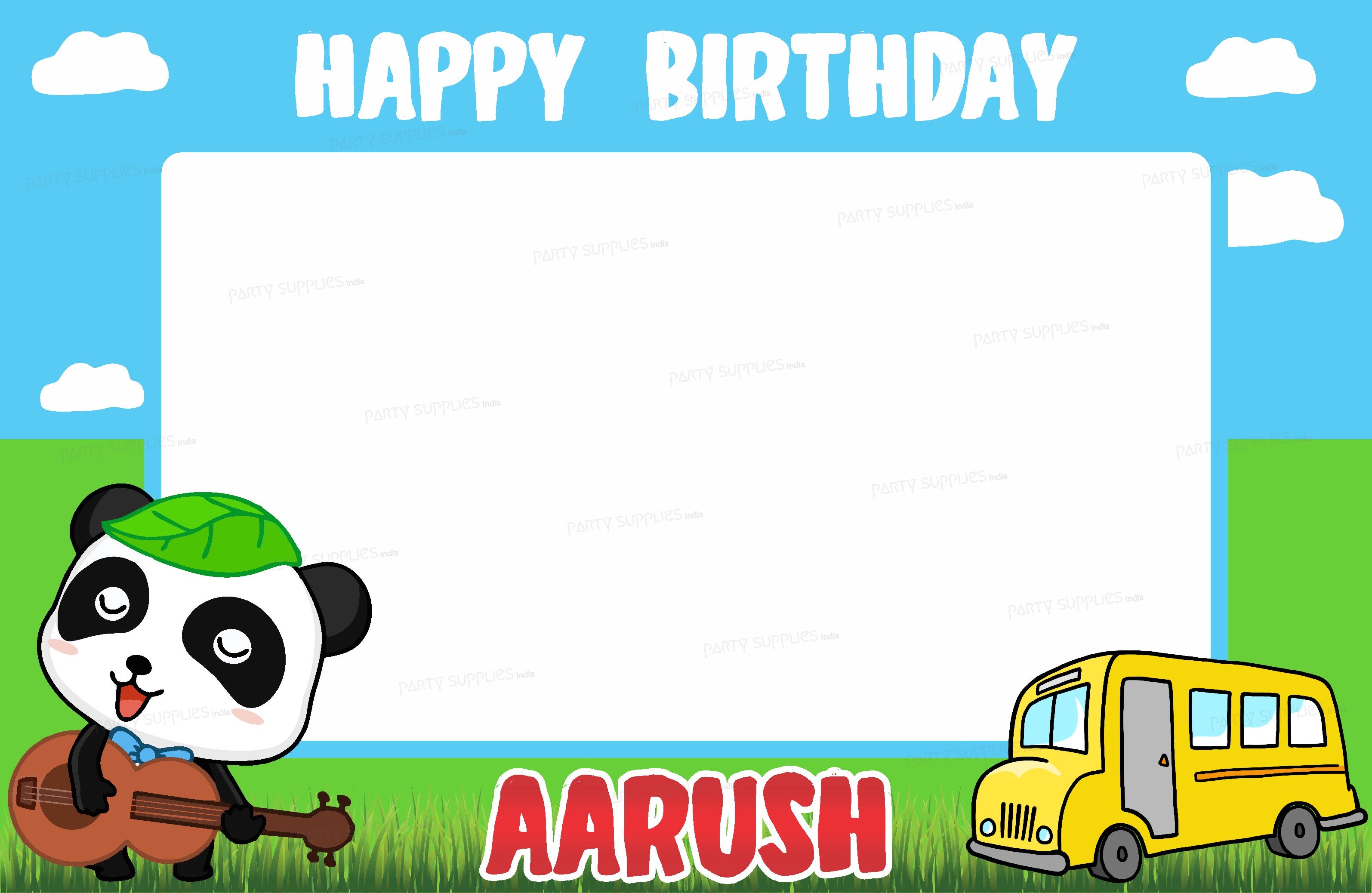 Baby Bus Theme PhotoBooth