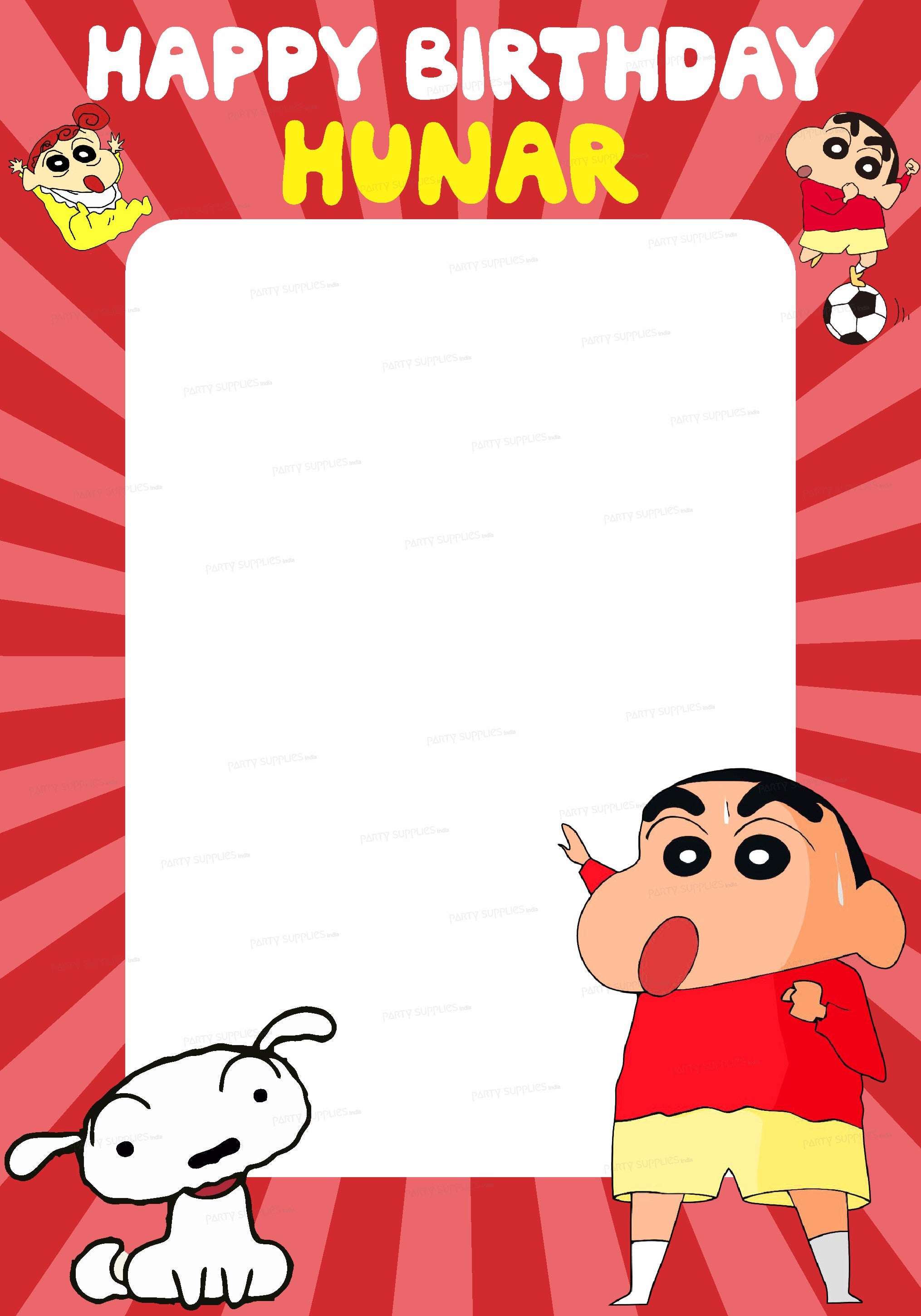 Shinchan Theme Customized PhotoBooth