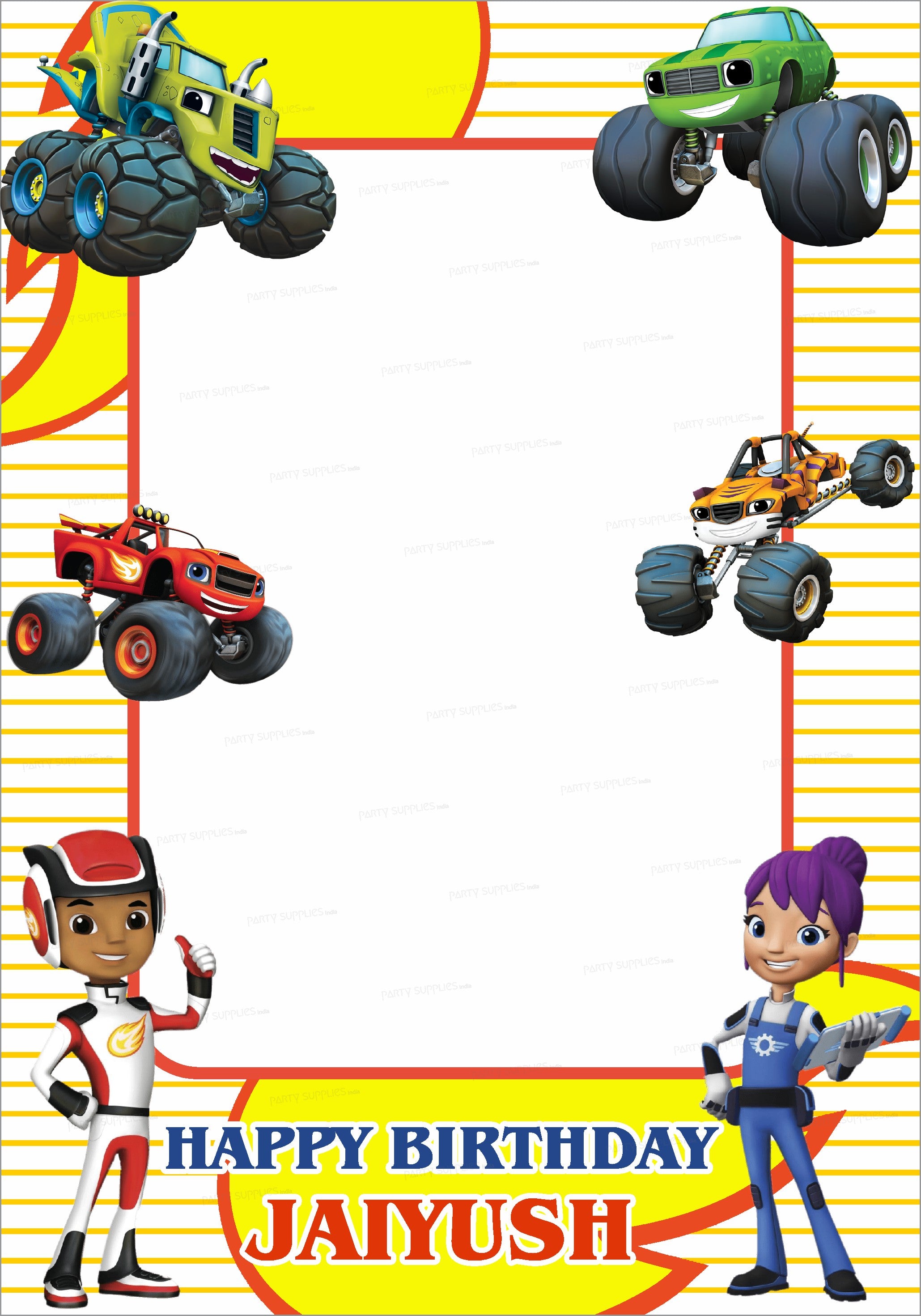 Blaze and the Monster Machines Theme PhotoBooth