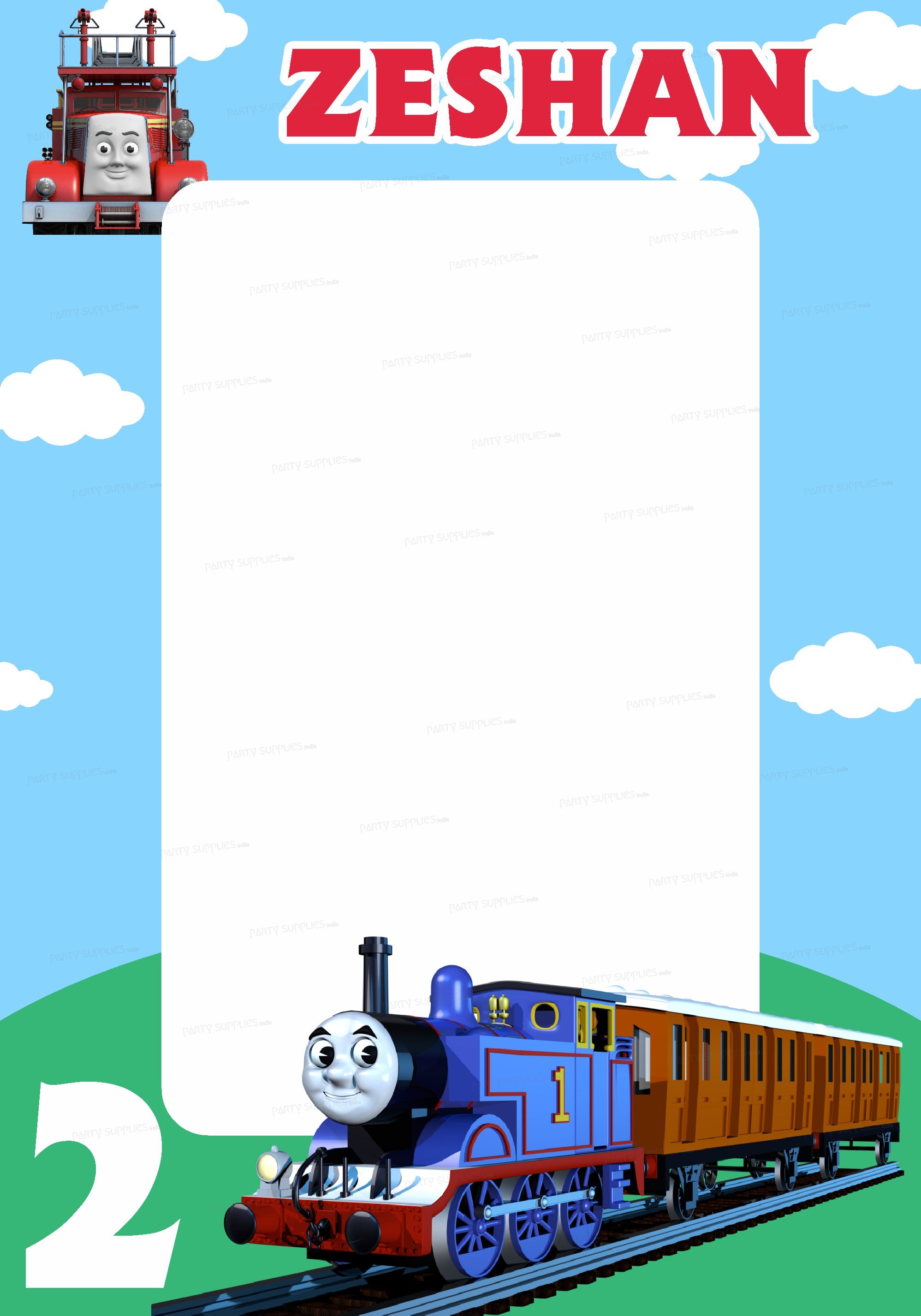 Thomas and Friends Theme PhotoBooth
