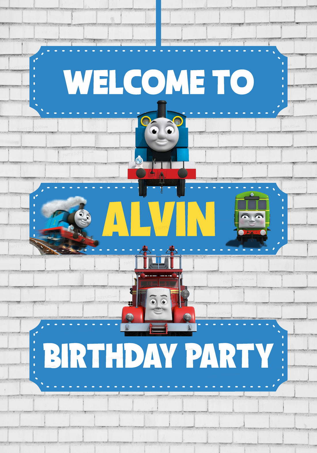 Thomas and Friends Theme Door Poster