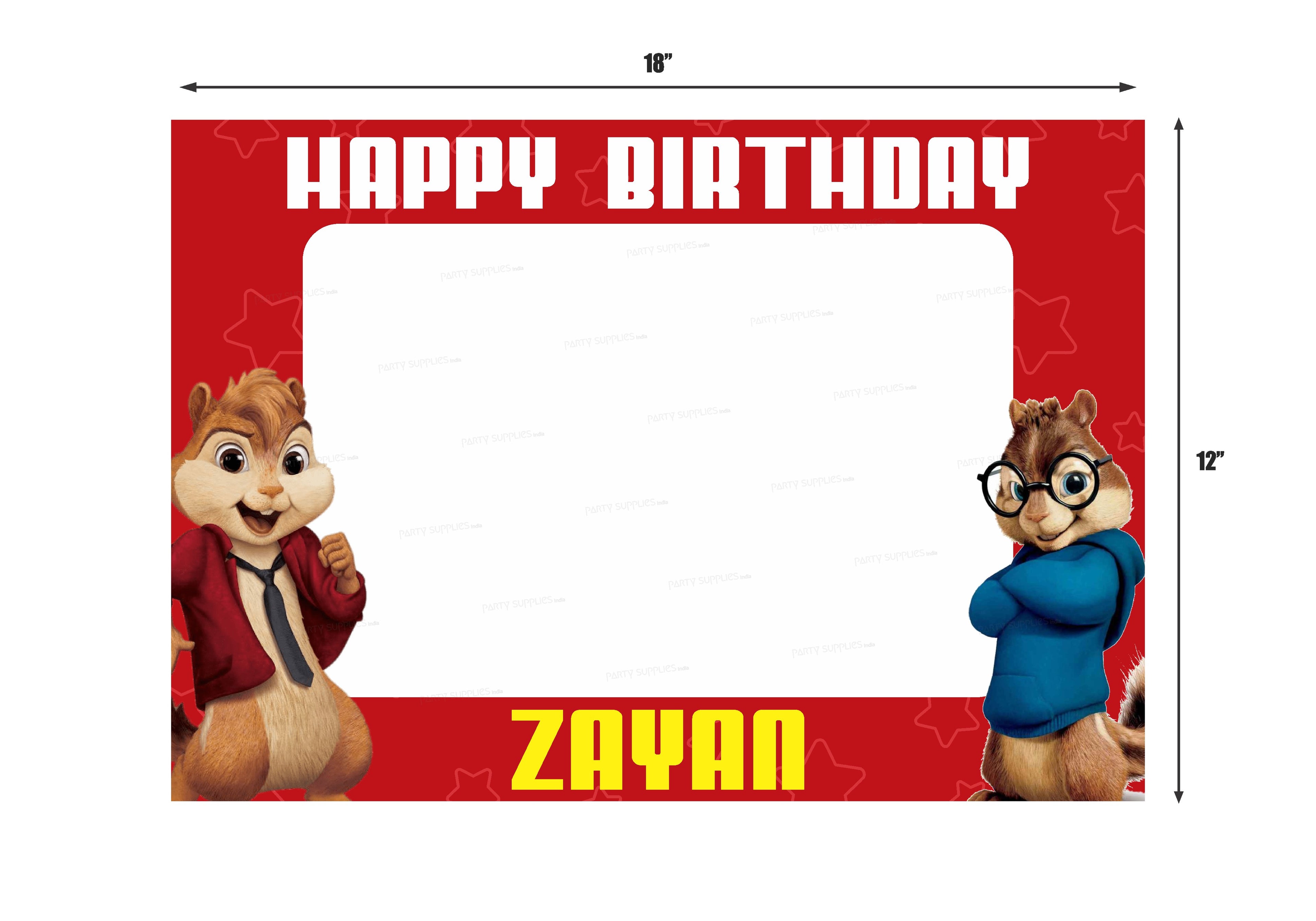 Alvin and Chipmunks Theme PhotoBooth