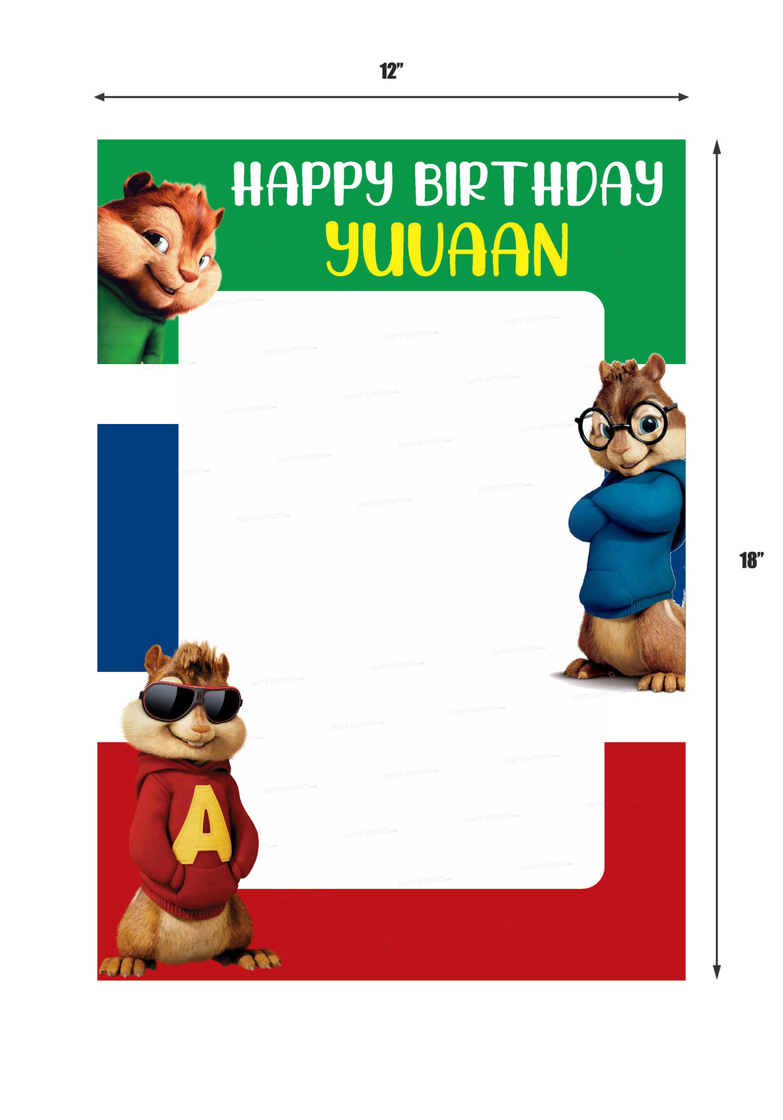 Alvin and Chipmunks Theme Customized PhotoBooth