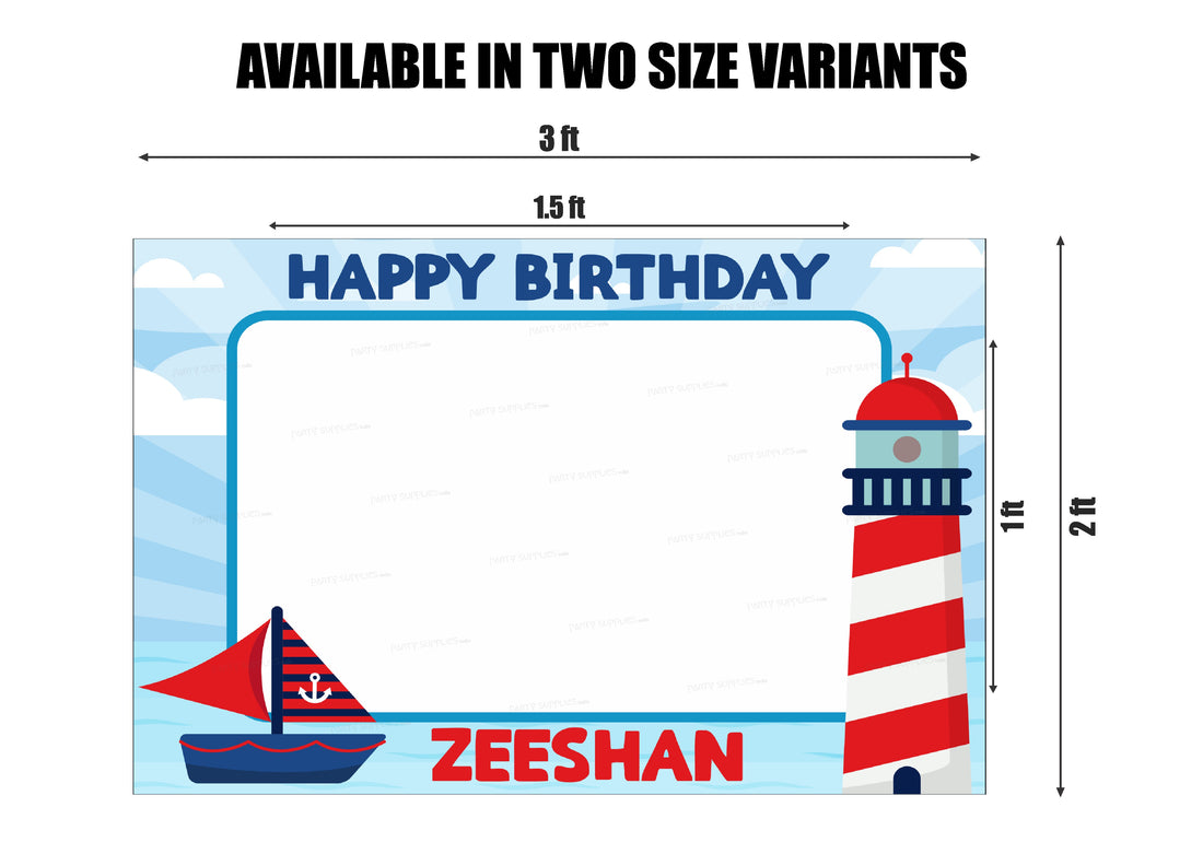 Sailor Theme Customized PhotoBooth