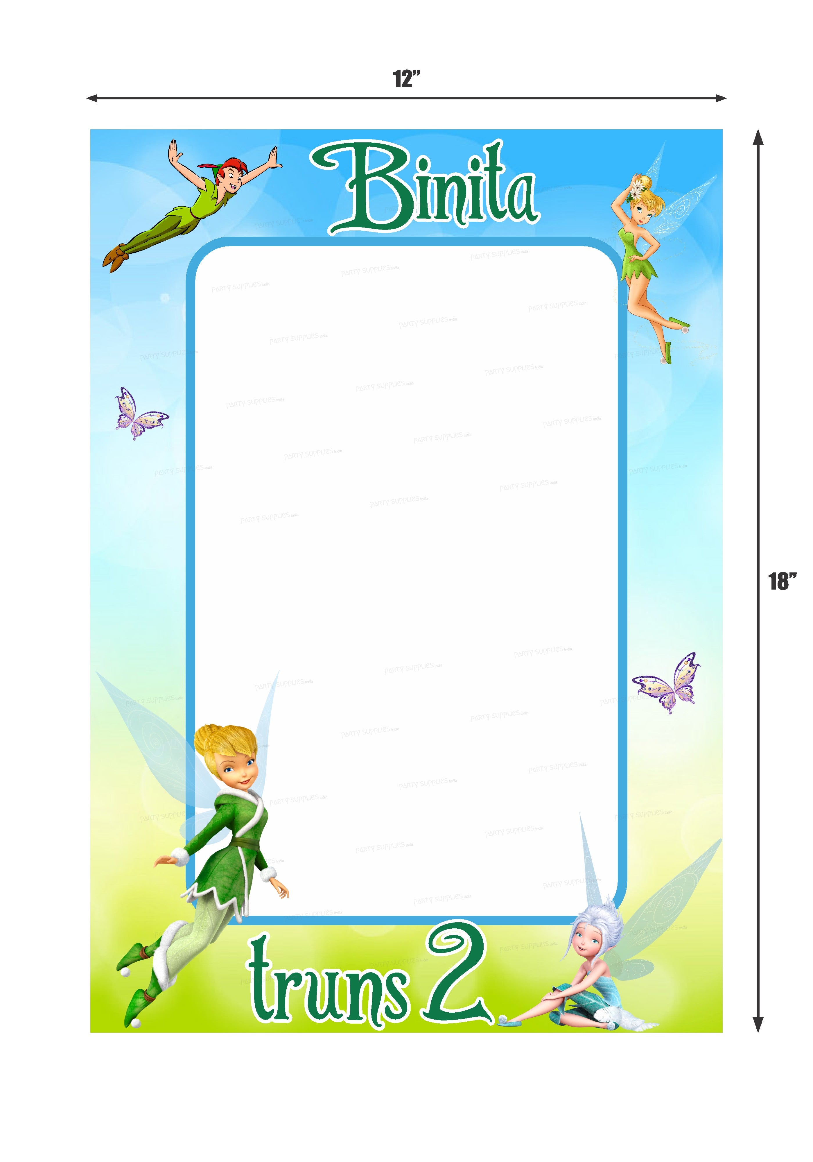 Tinker Bell Theme Customized PhotoBooth