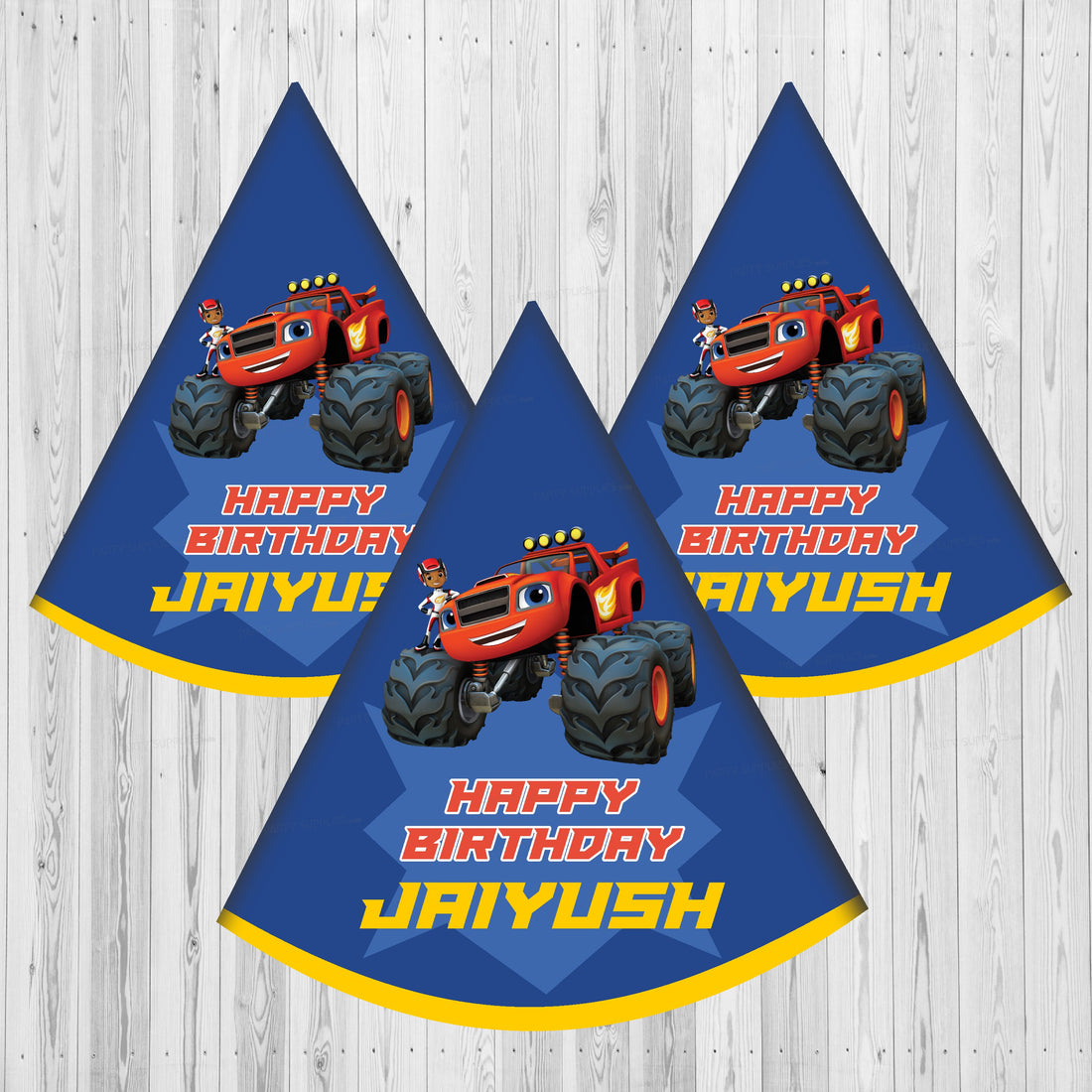 Blaze and the Monster Machines Theme Customized Hat