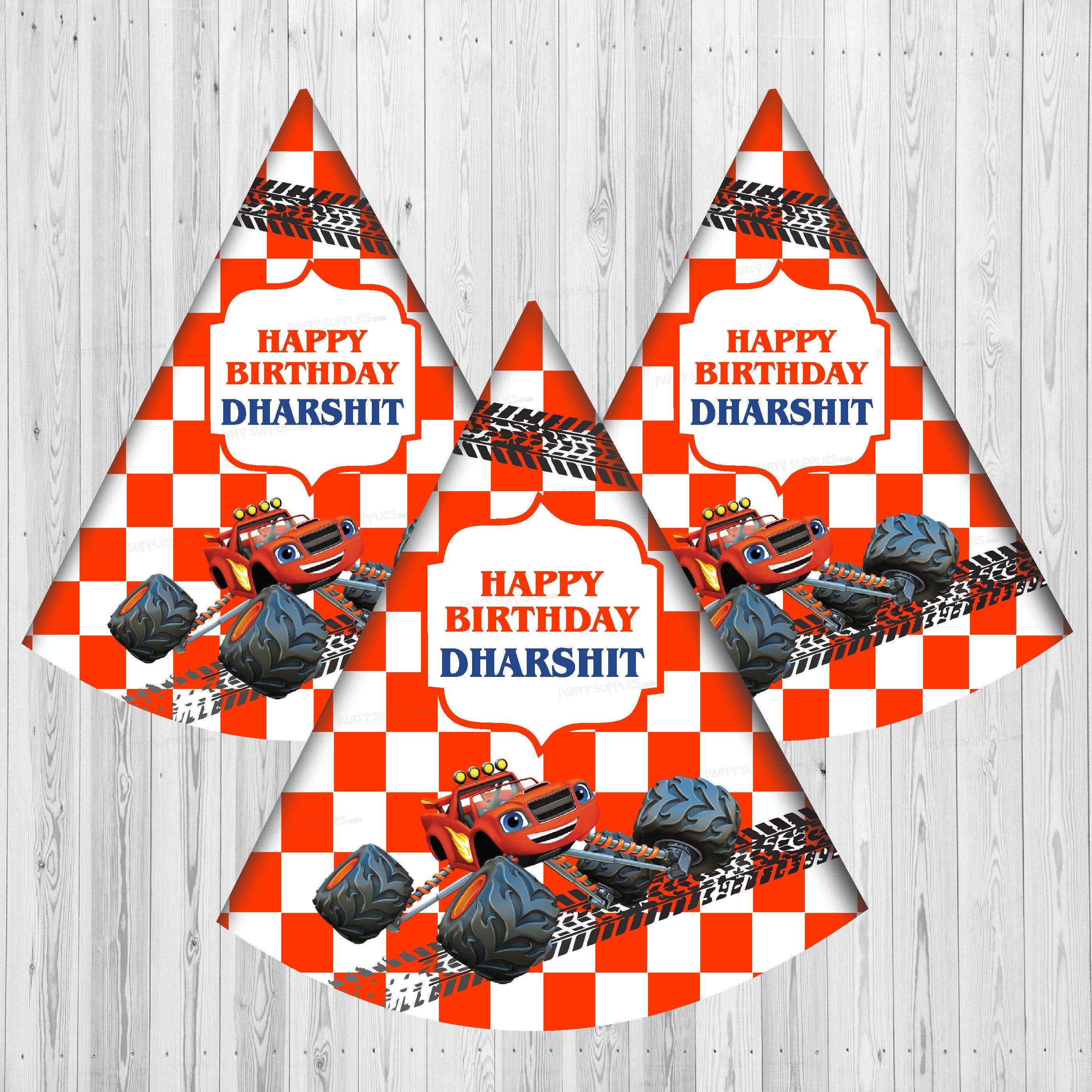 Blaze and the Monster Machines Theme Personalized Hat