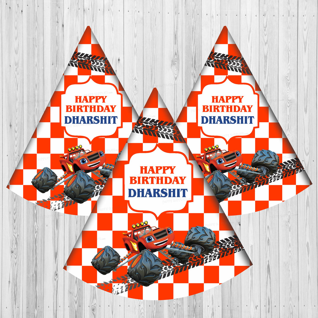 Blaze and the Monster Machines Theme Personalized Hat