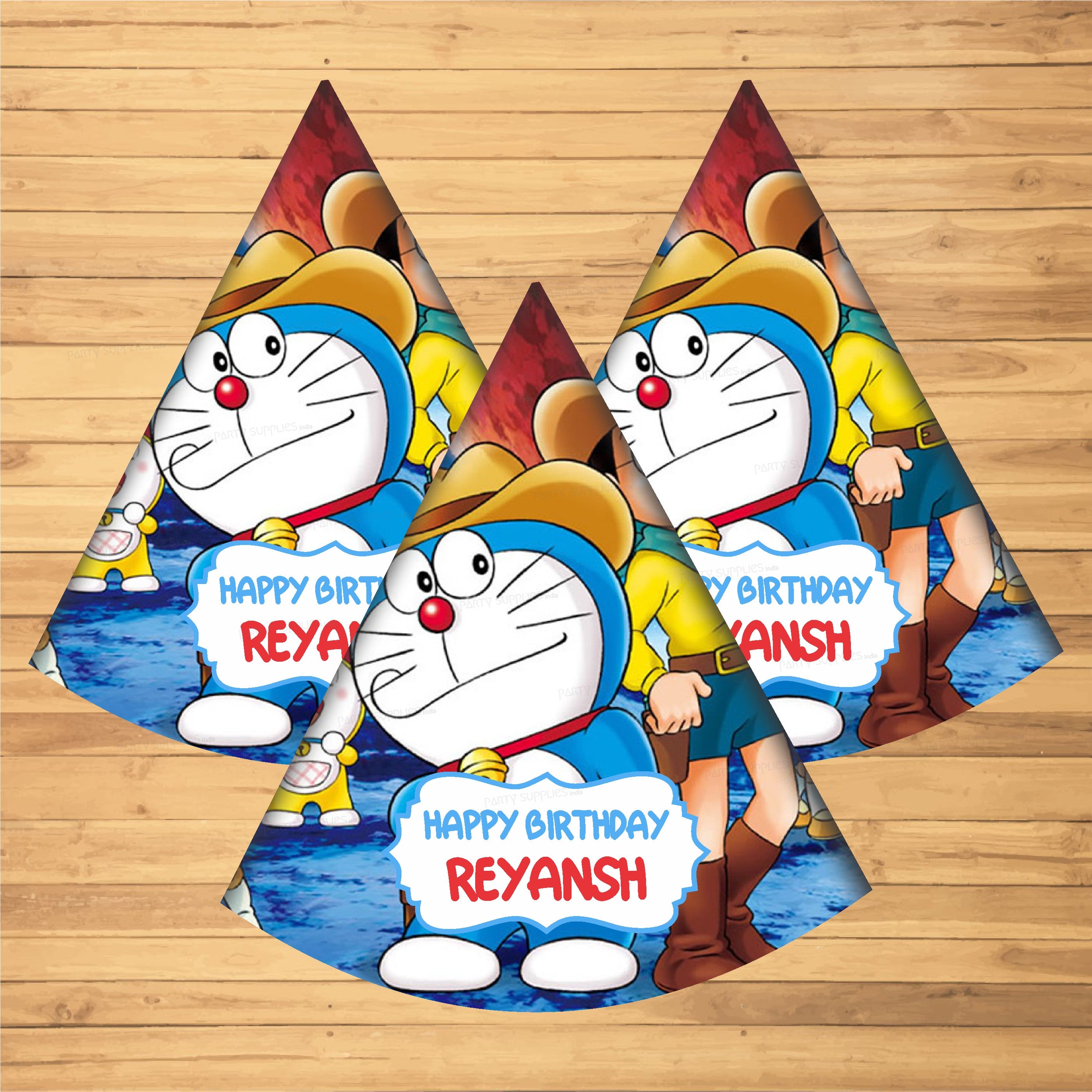Doraemon Theme Customized Hat