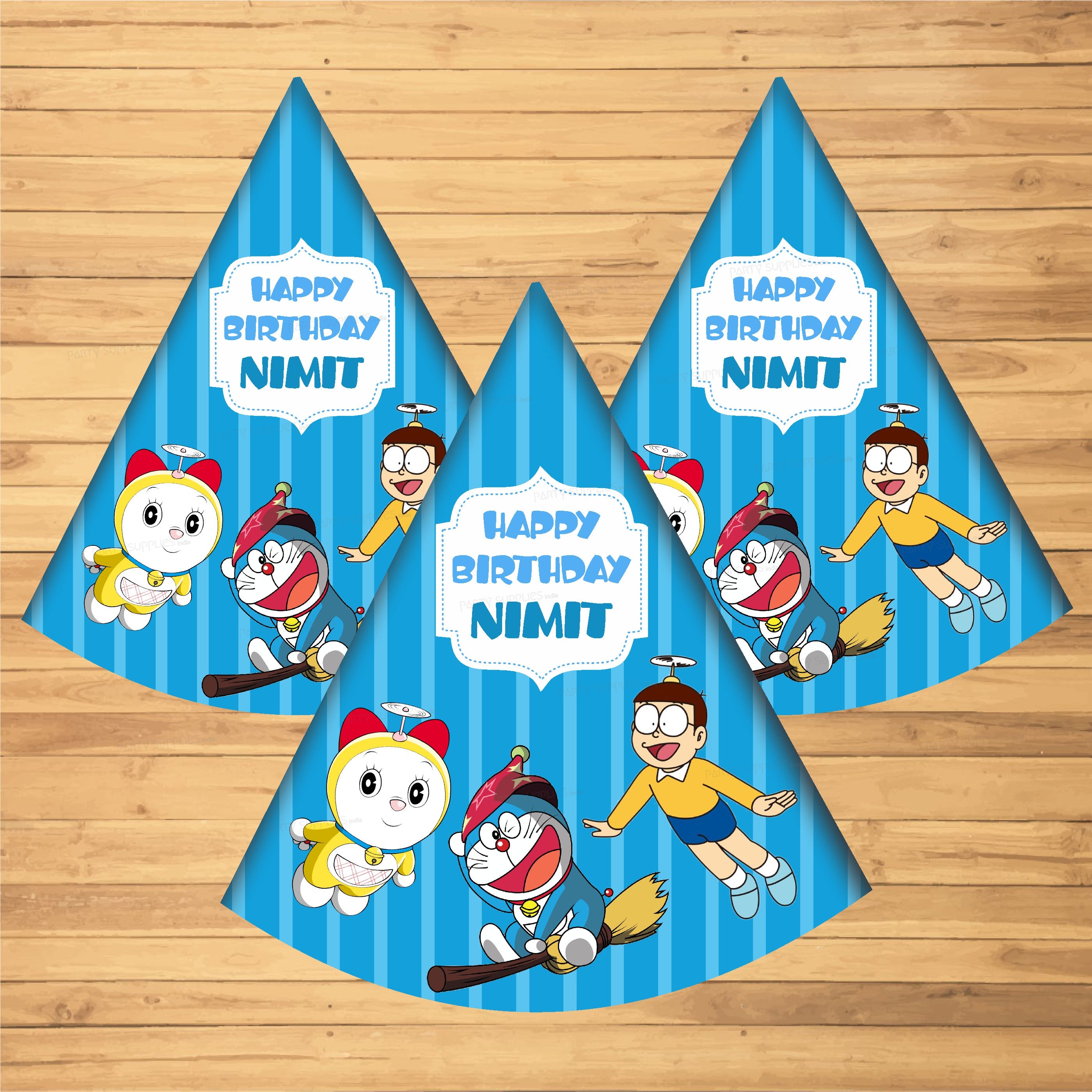 Doraemon Theme Personalized Hat