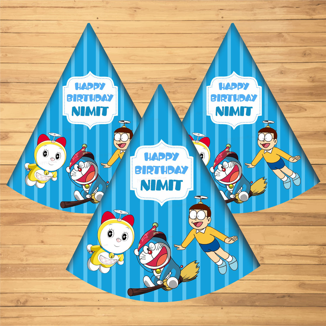 Doraemon Theme Personalized Hat