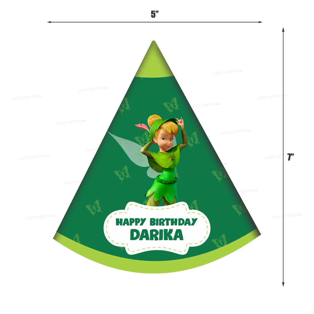 Tinker Bell Theme Customized Hat