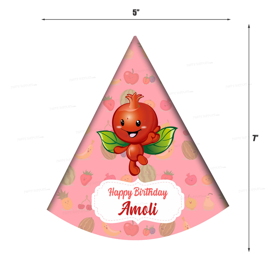 Fruits Theme Customized Hat