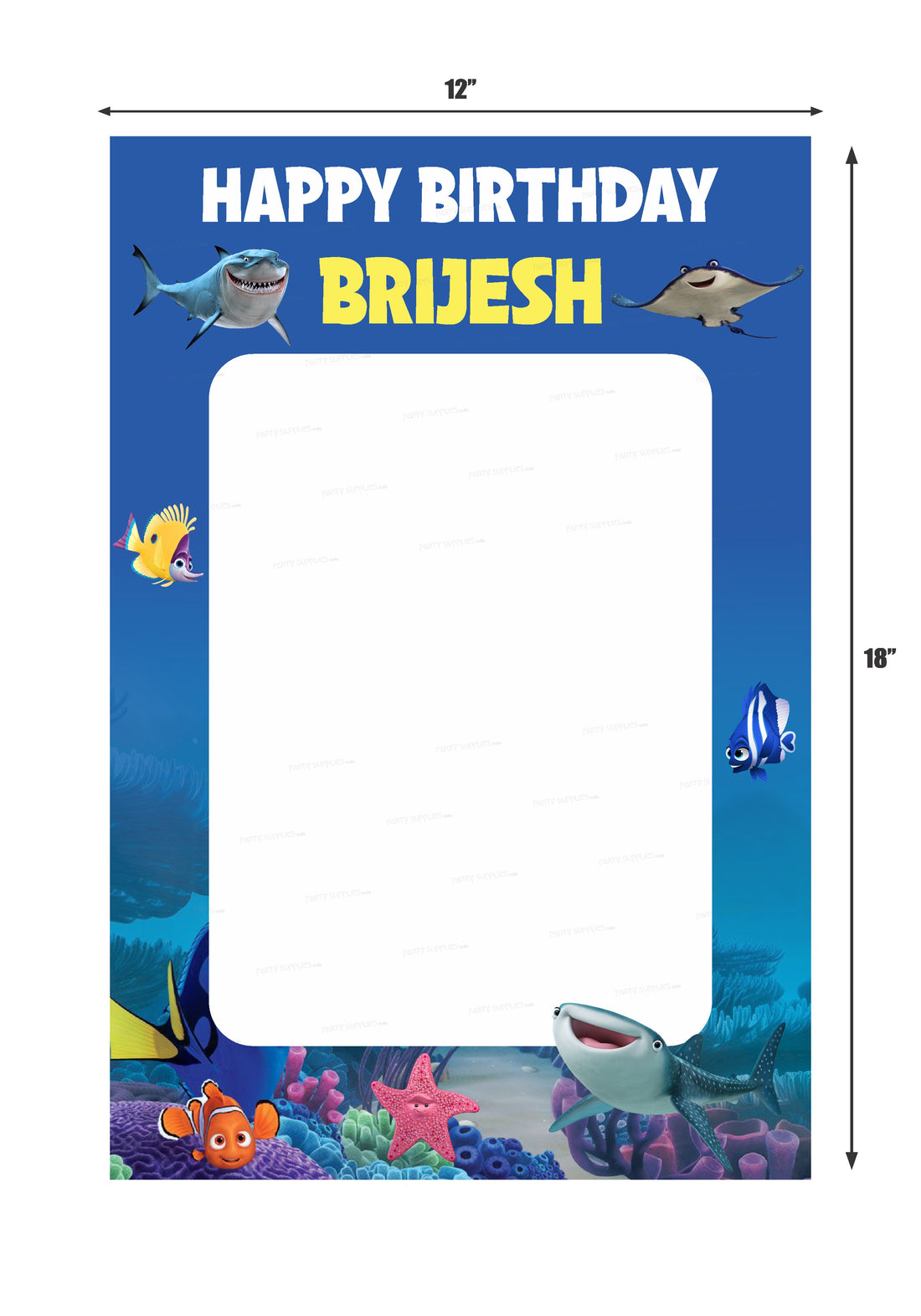 Nemo and Dory Theme PhotoBooth