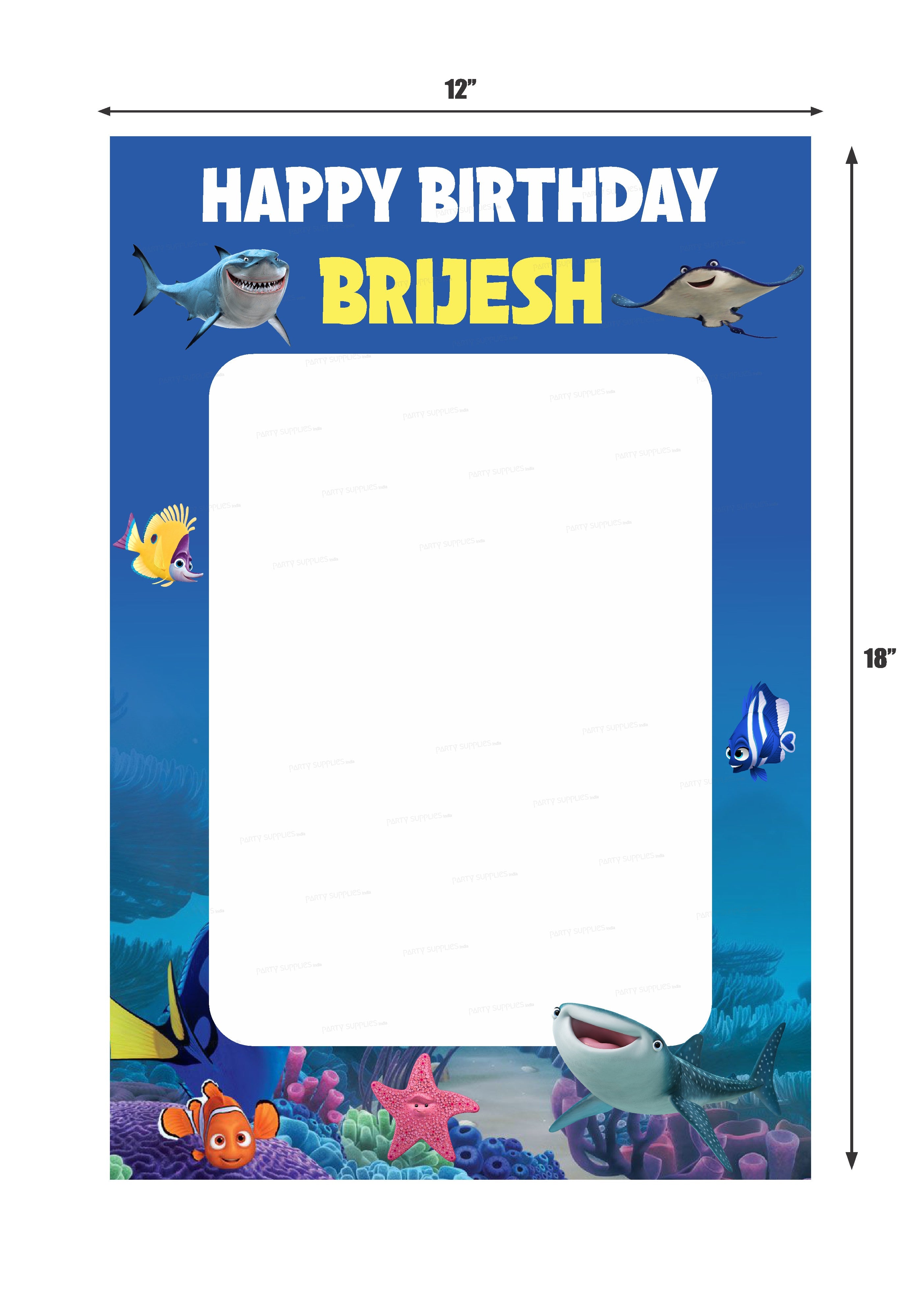 Nemo and Dory Theme PhotoBooth