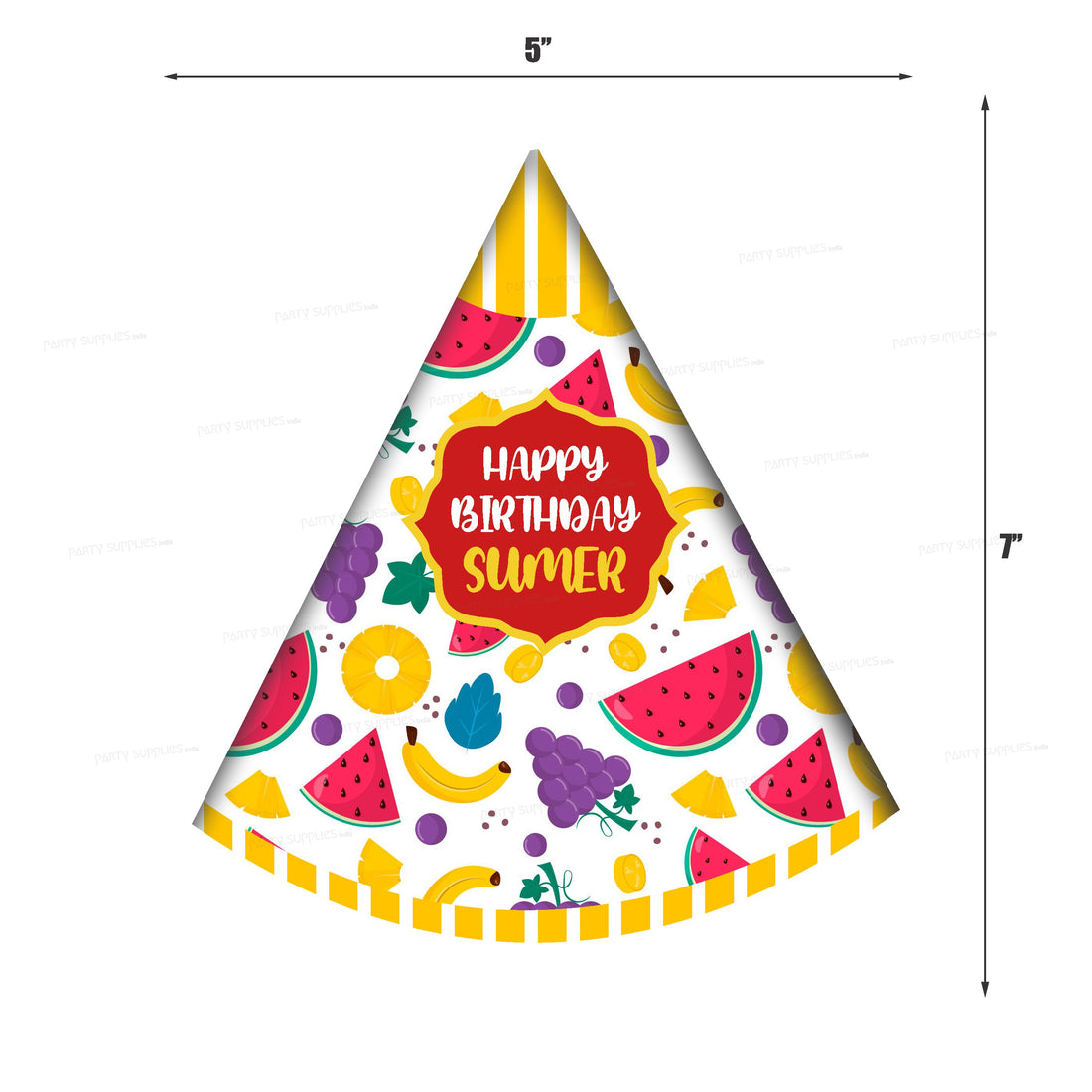 Fruits Theme Personalized Hat