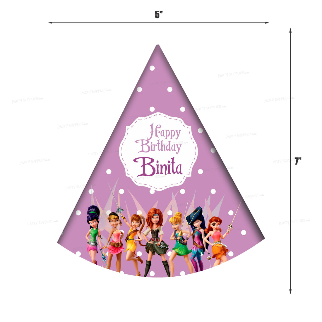 Tinker Bell Theme Personalized Hat