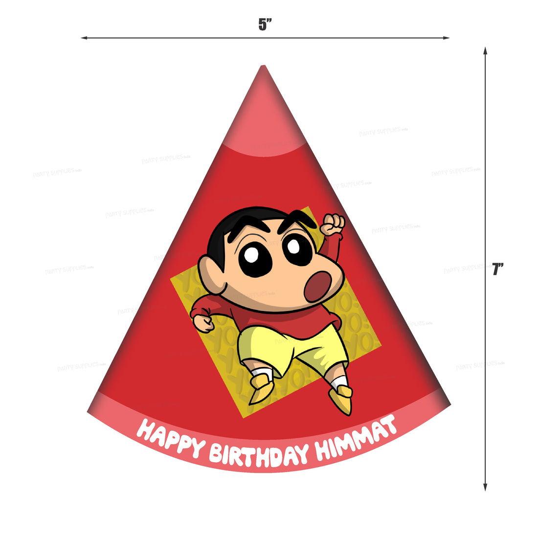 Shinchan Theme Personalized Hat