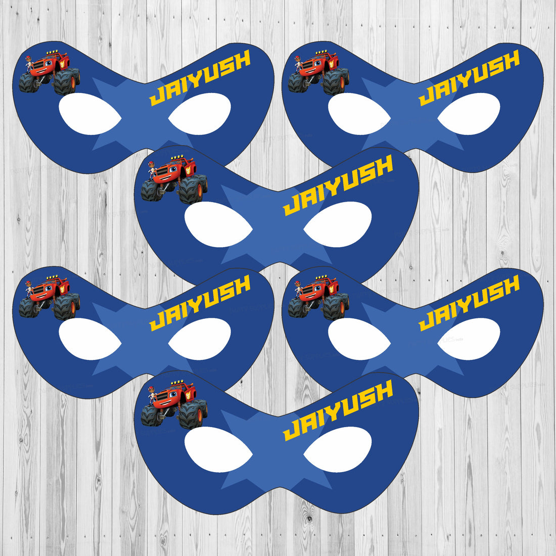 Blaze and the Monster Machines Theme Eye Mask