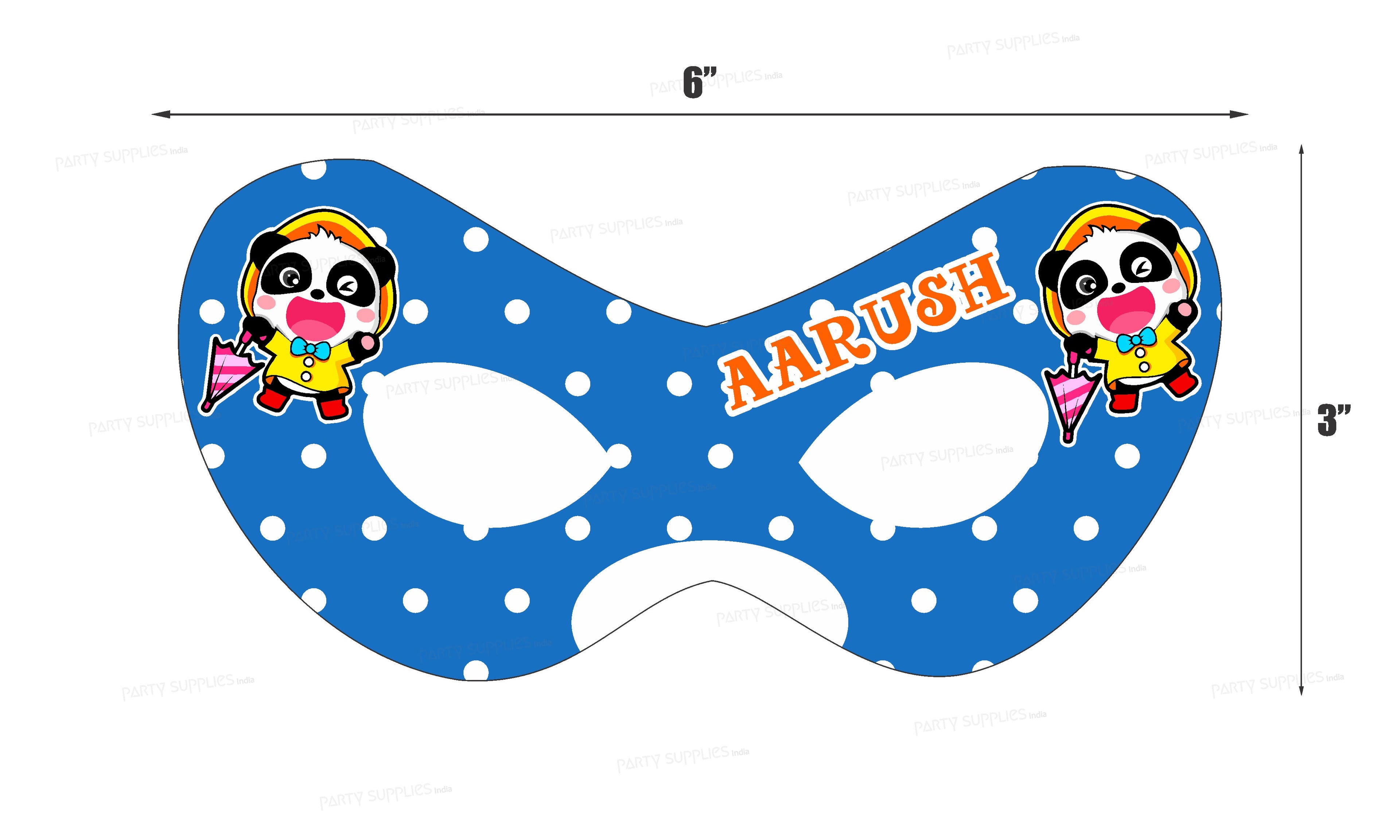 Baby Bus Theme Customized Eye Mask