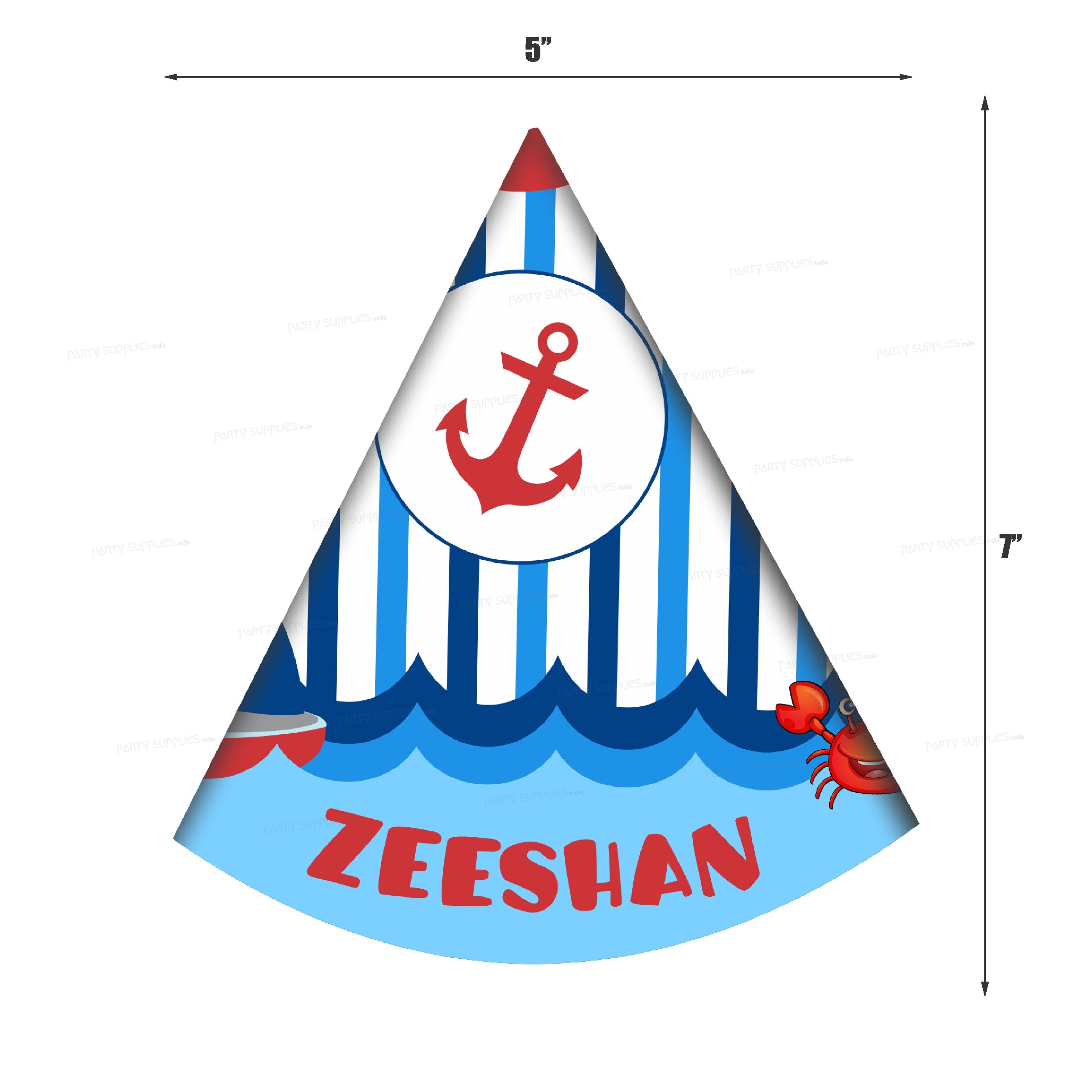 Sailor Theme Customized Hat