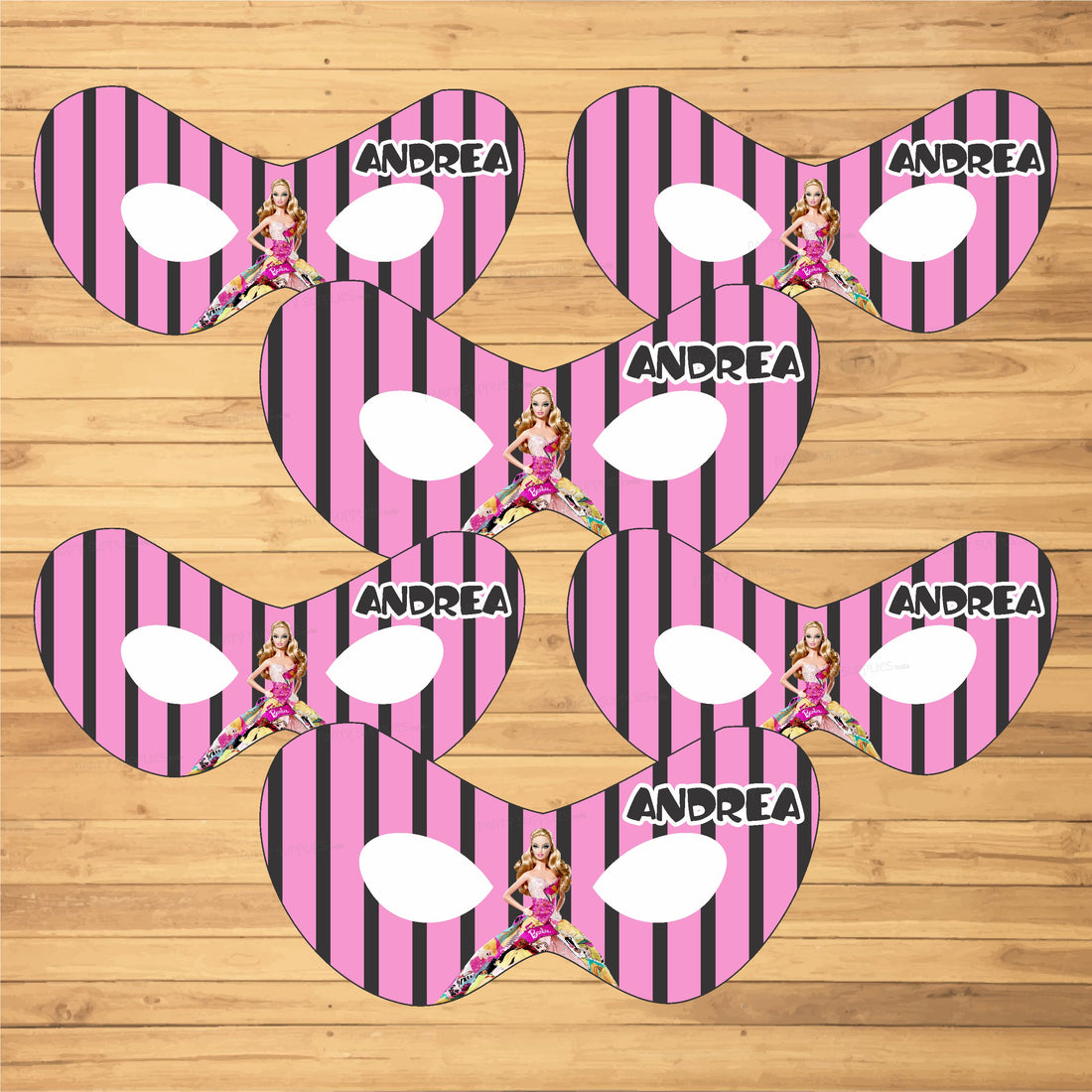 Barbie Personalized Theme Eye Mask