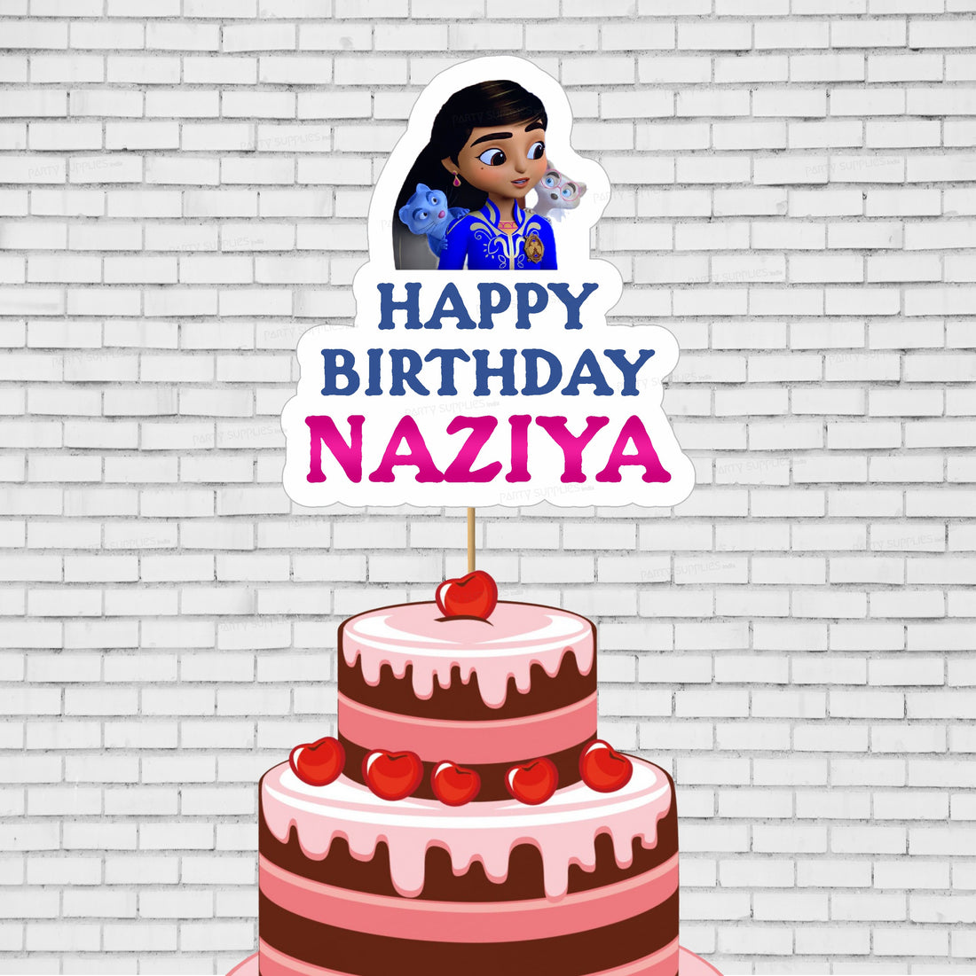 Mira Royal detective Theme Customized Cake Topper