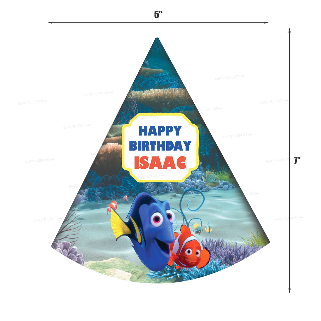 Nemo and Dory Theme Customized Hat