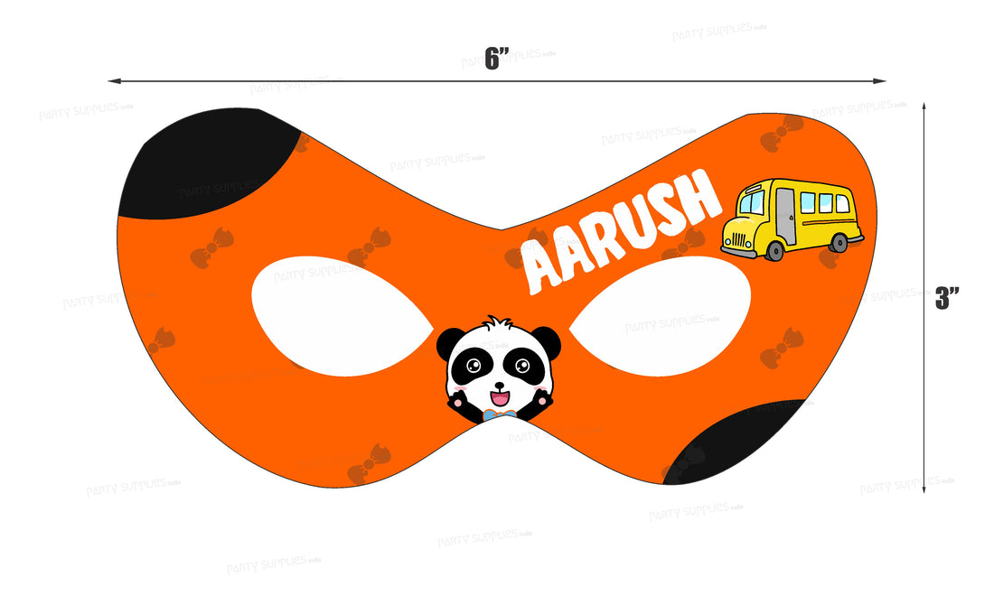 Baby Bus Theme Eye Mask