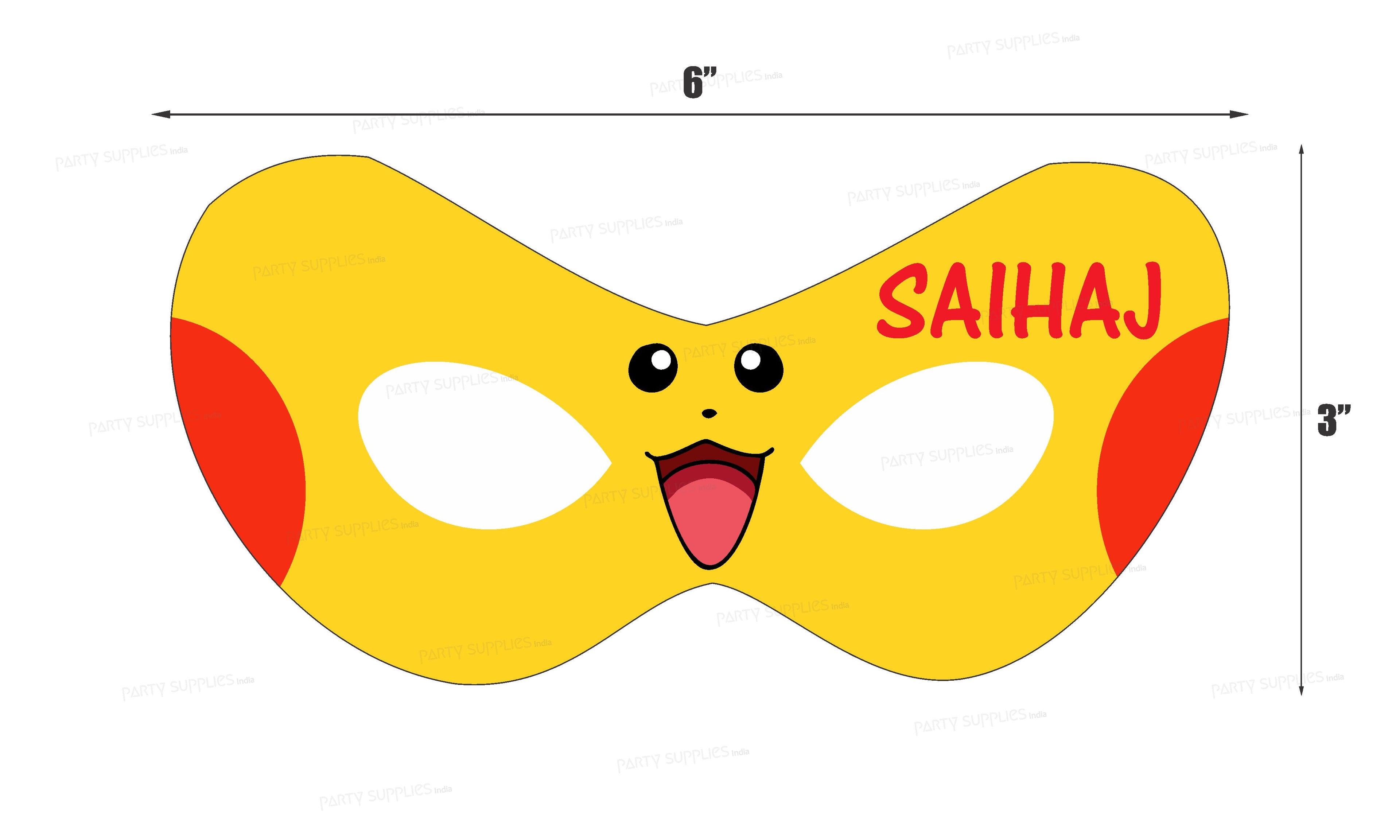 Pokemon Personalized Theme Eye Mask