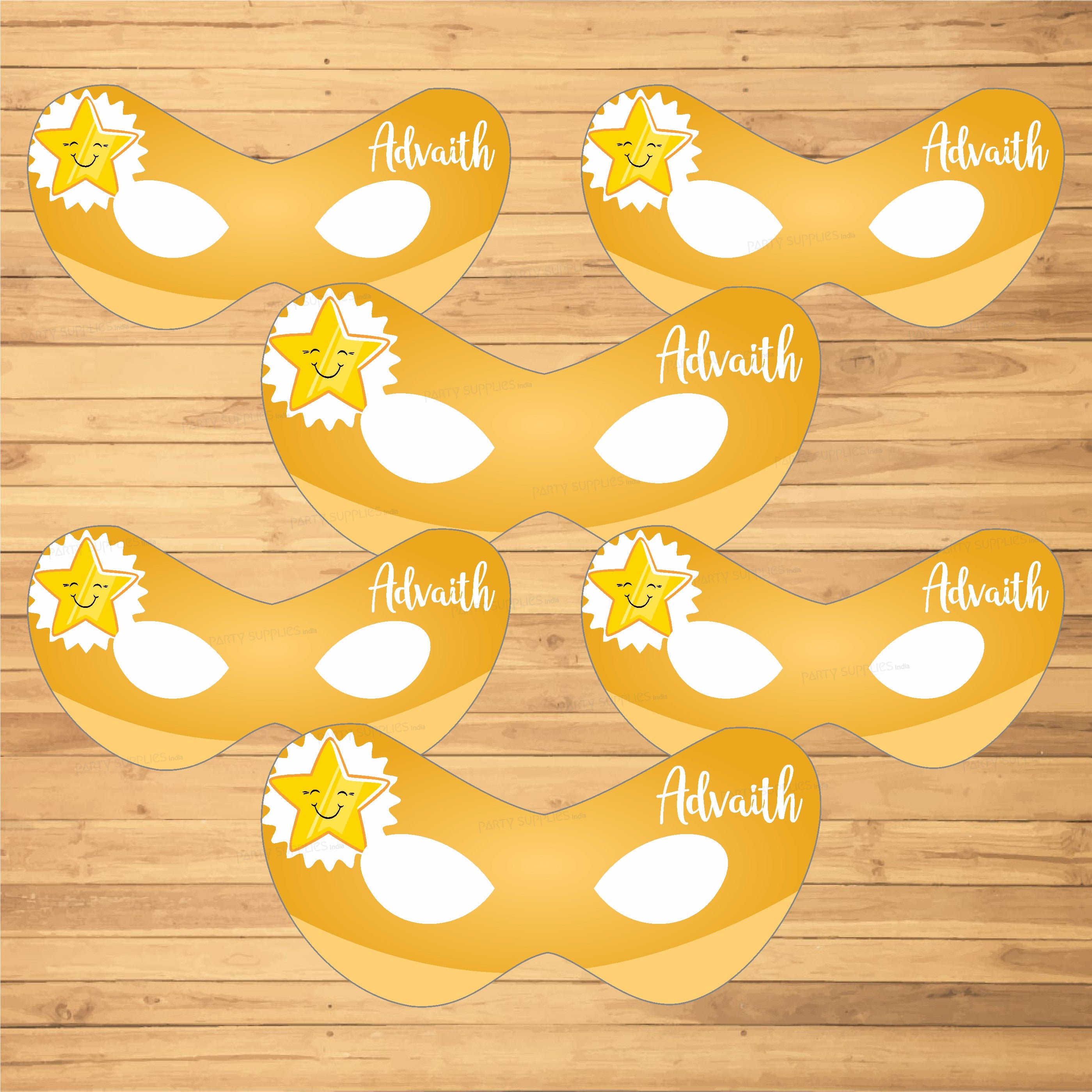 Twinkle Twinkle Little Star Boy Theme Personalized Eye Mask