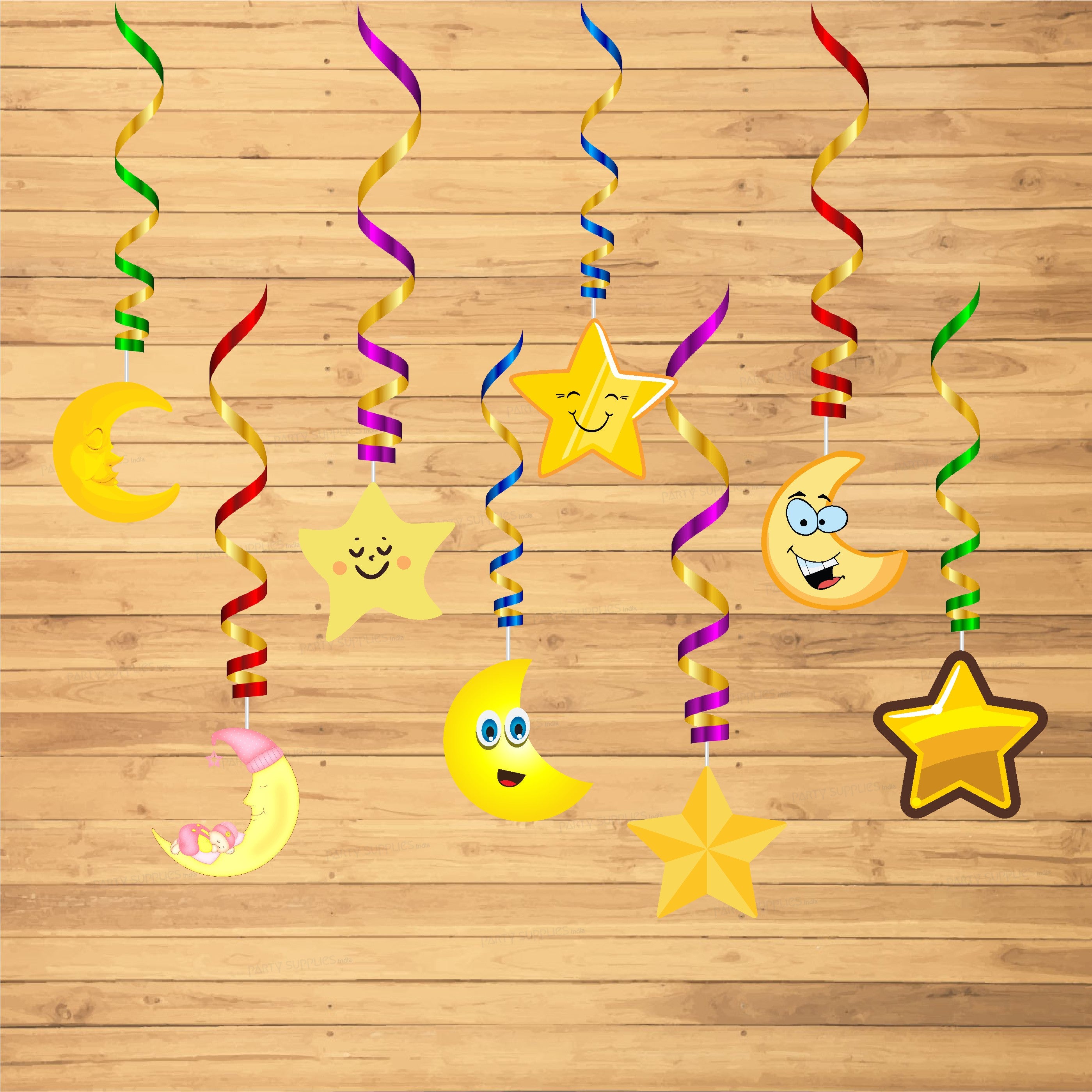 Twinkle Twinkle Little Star Boy Theme Swirls