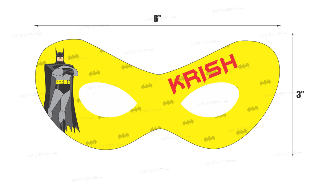 Batman Theme Customized Eye Mask