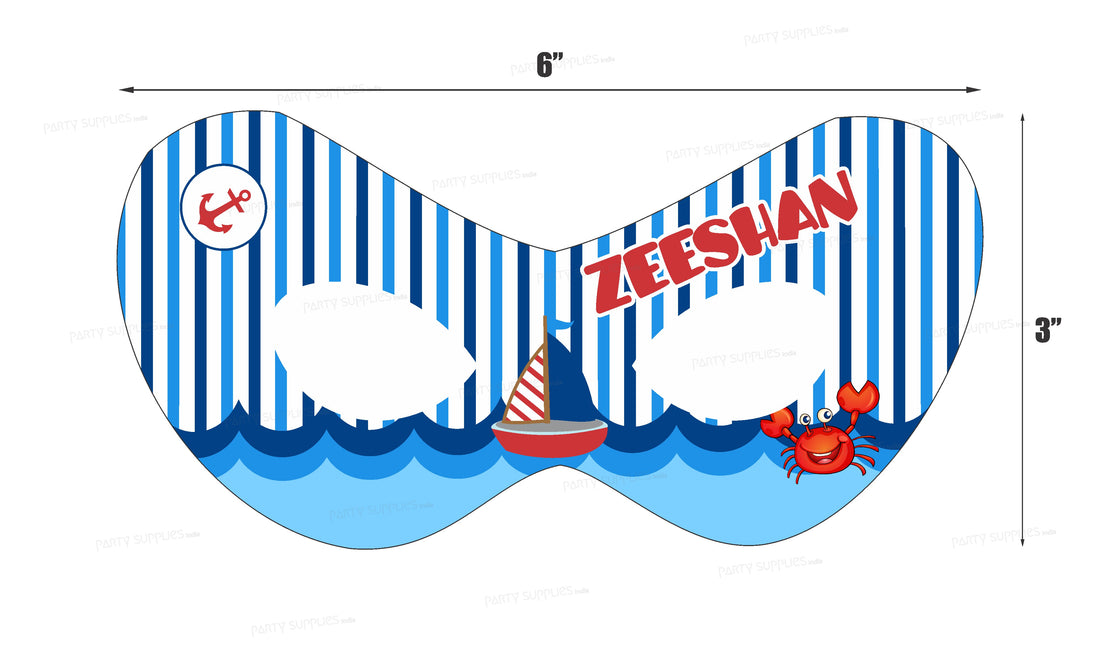 Sailor Theme Customized Eye Mask